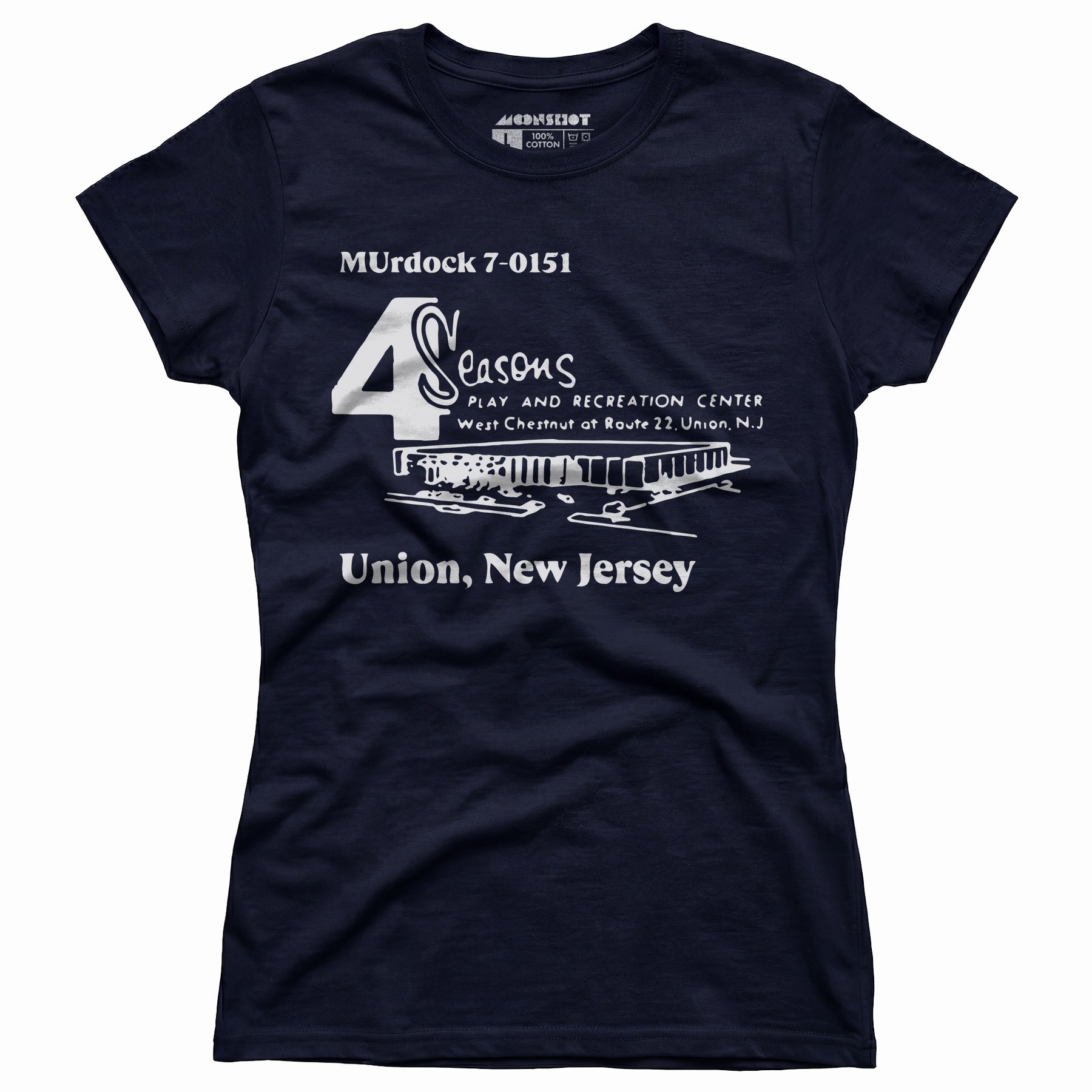 4 Seasons - Union, NJ - Vintage Bowling Alley - Women's T-Shirt