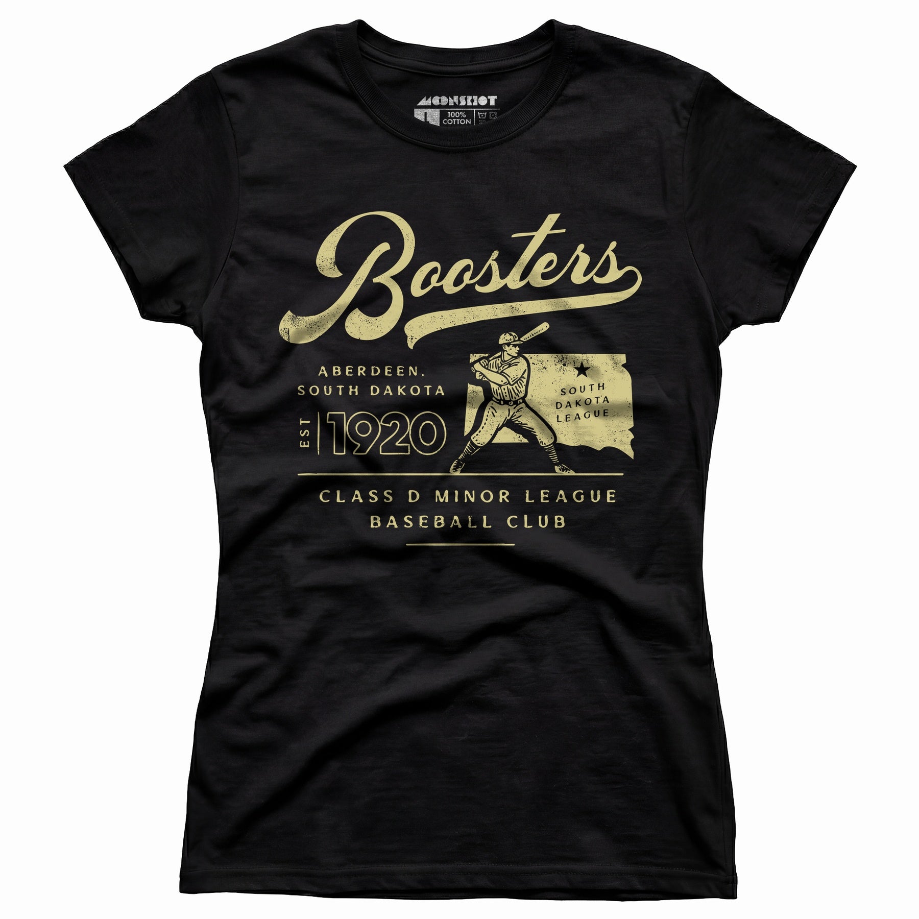 Aberdeen Boosters - South Dakota - Vintage Defunct Baseball Teams - Women's T-Shirt