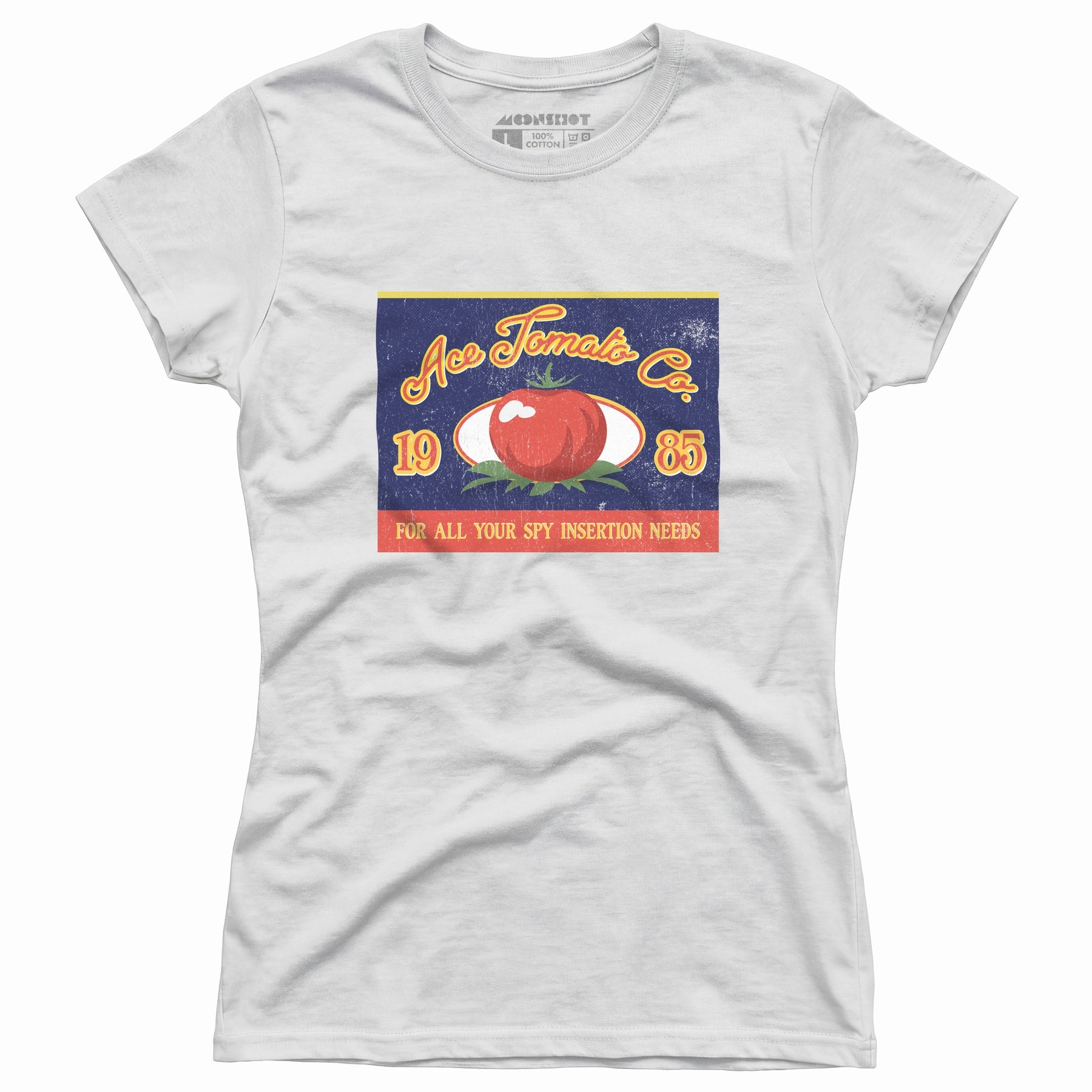Ace Tomato Co. Spies Like Us - Women's T-Shirt