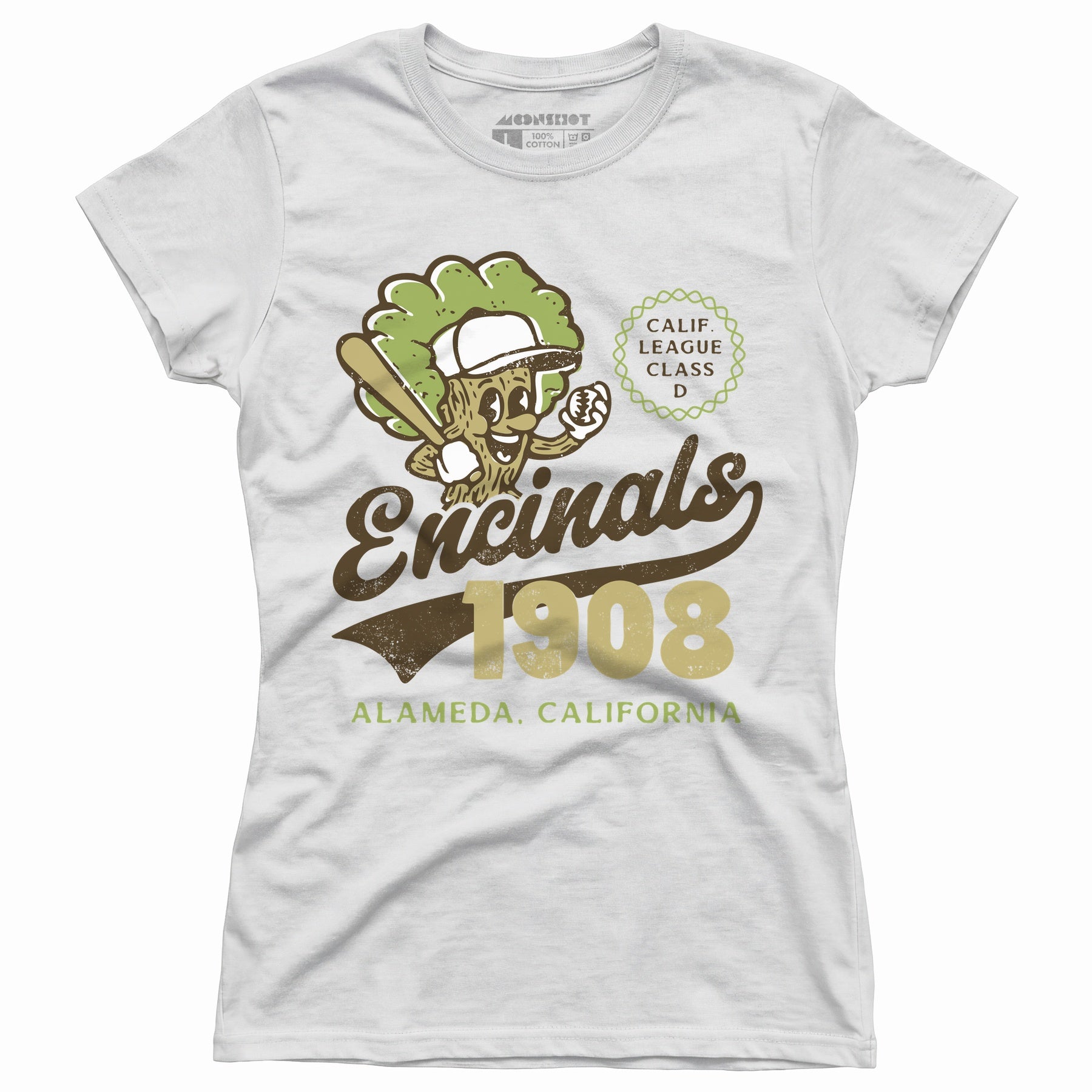 Alameda Encinals - California - Vintage Defunct Baseball Teams - Women's T-Shirt