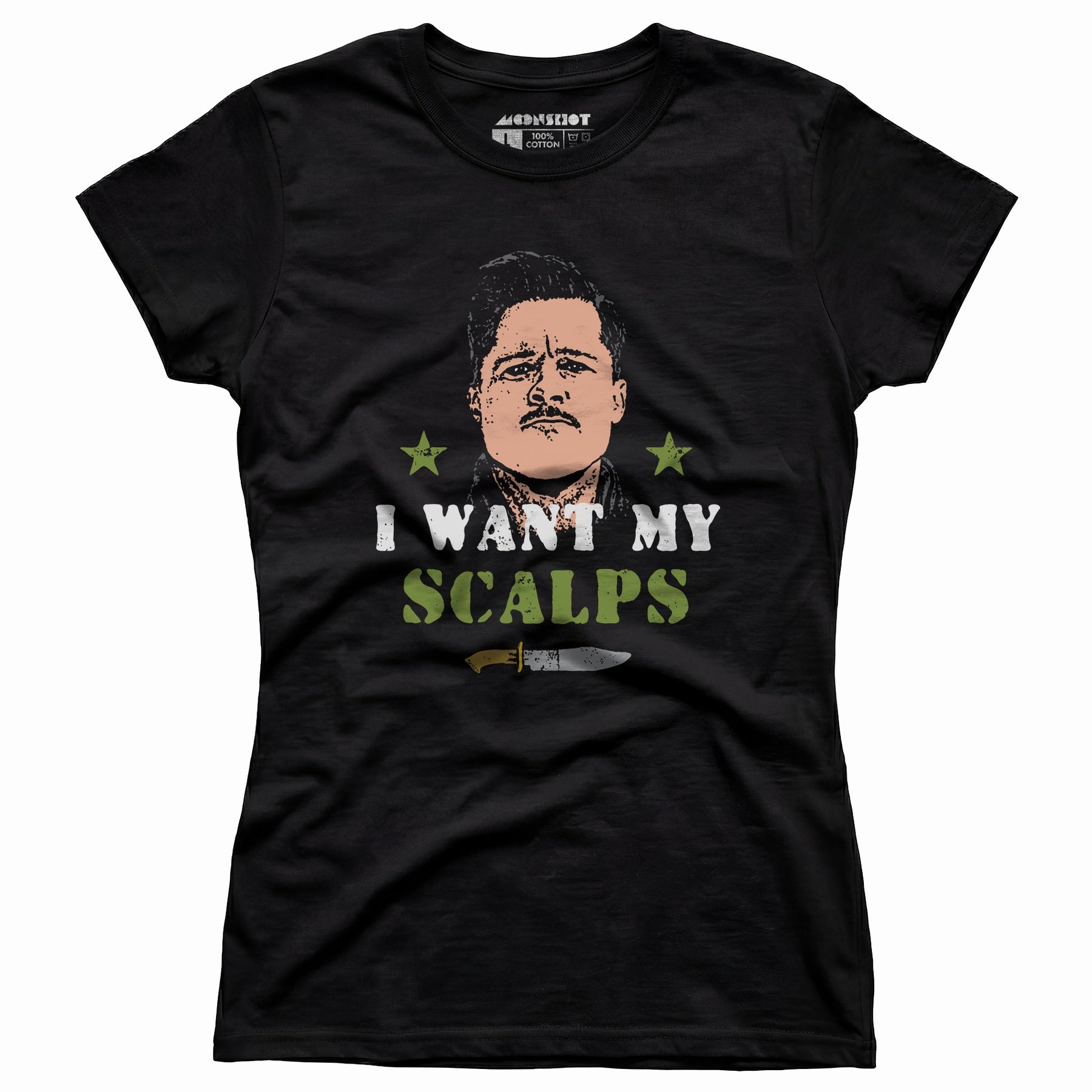 Aldo Raine - I Want My Scalps - Women's T-Shirt