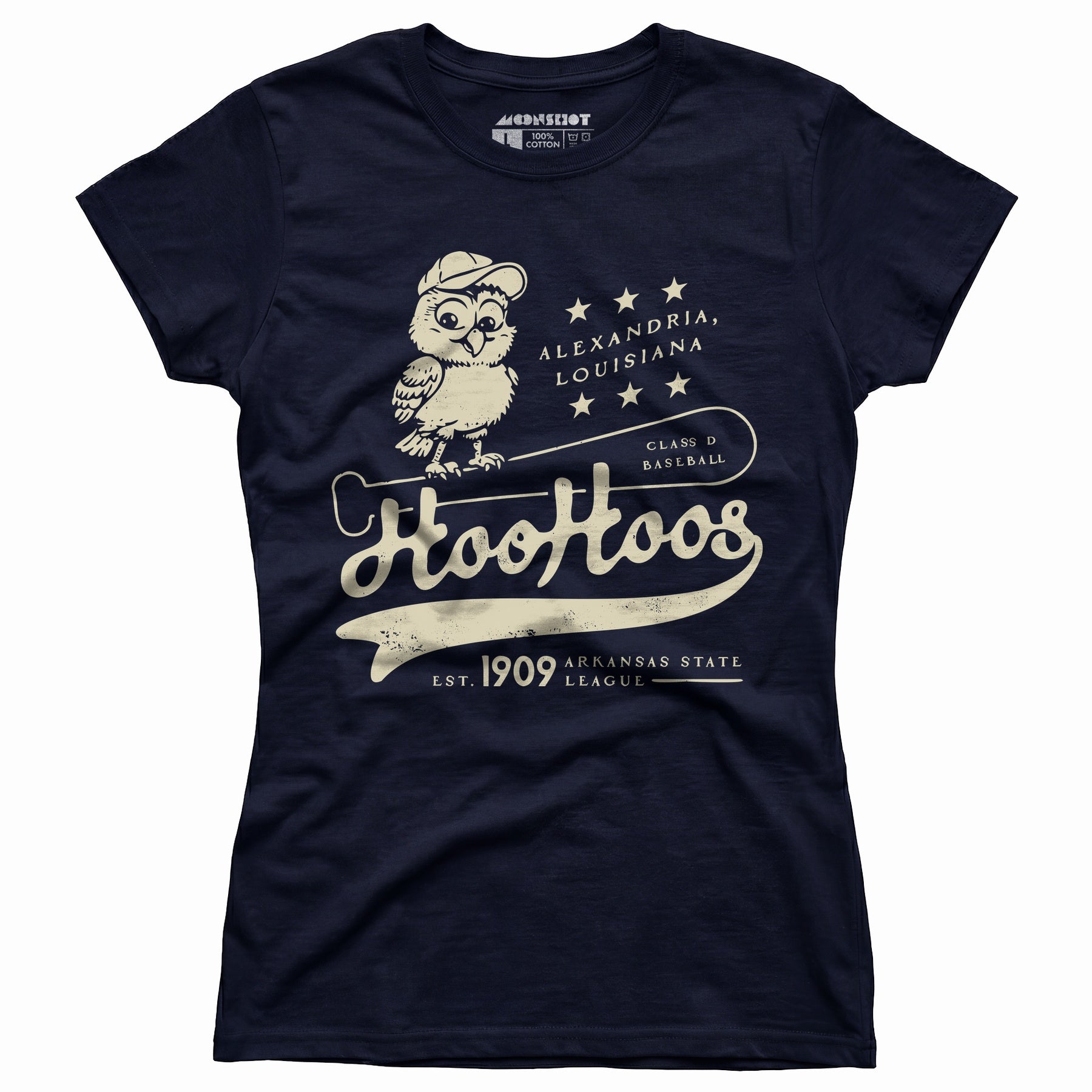 Alexandria Hoo Hoos - Louisiana - Vintage Defunct Baseball Teams - Women's T-Shirt