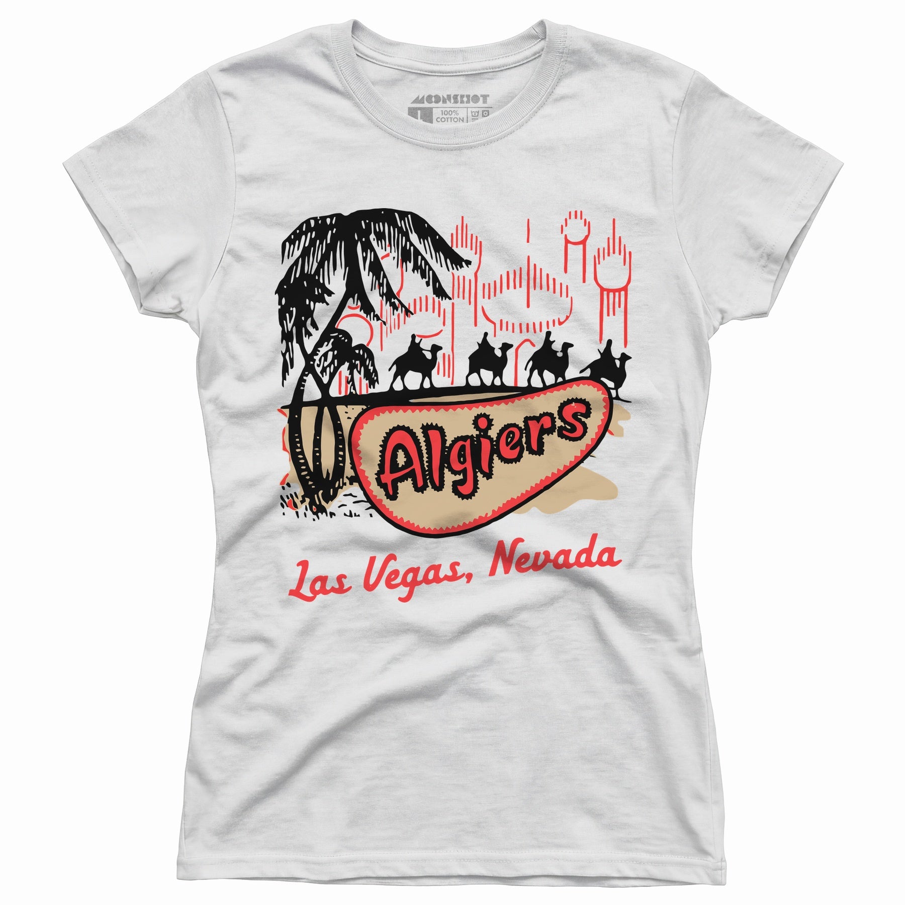 Algiers Hotel v2 - Vintage Las Vegas - Women's T-Shirt