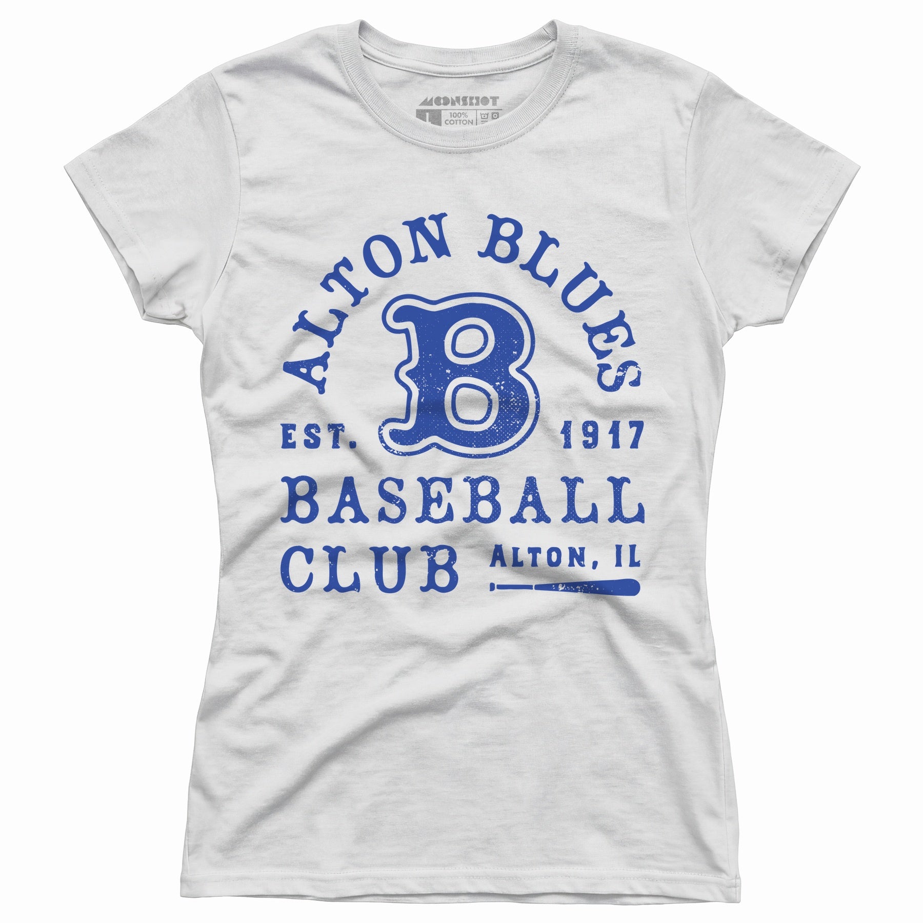 Alton Blues - Illinois - Vintage Defunct Baseball Teams - Women's T-Shirt