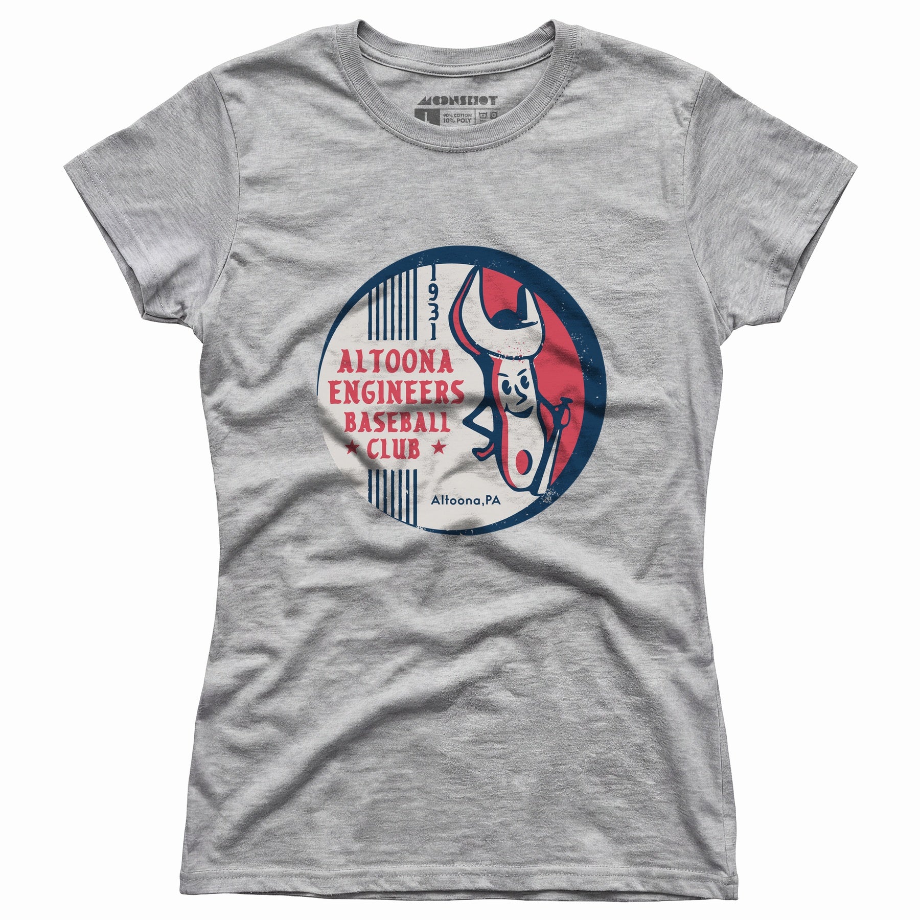 Altoona Engineers - Pennsylvania - Vintage Defunct Baseball Teams - Women's T-Shirt