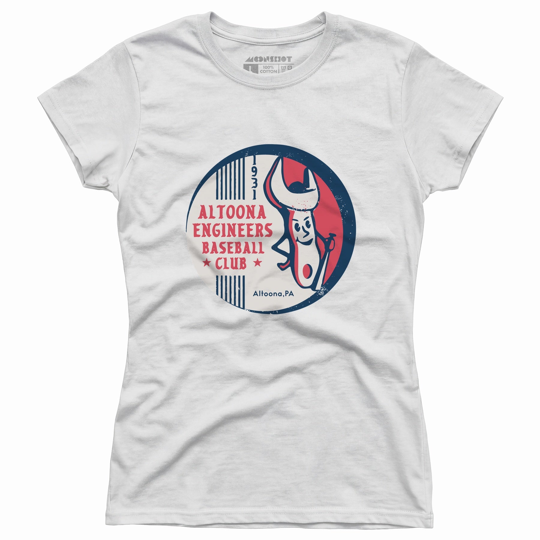 Altoona Engineers - Pennsylvania - Vintage Defunct Baseball Teams - Women's T-Shirt