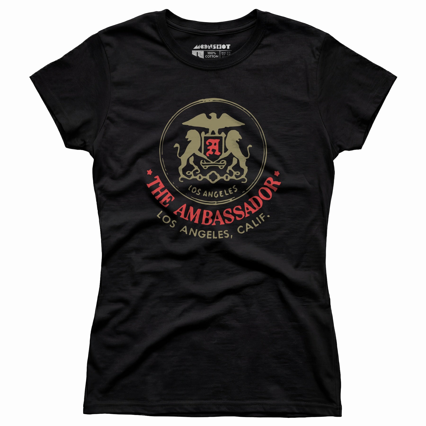 Ambassador Hotel - Los Angeles, CA - Vintage Hotel - Women's T-Shirt