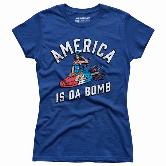America is Da Bomb - Women's T-Shirt