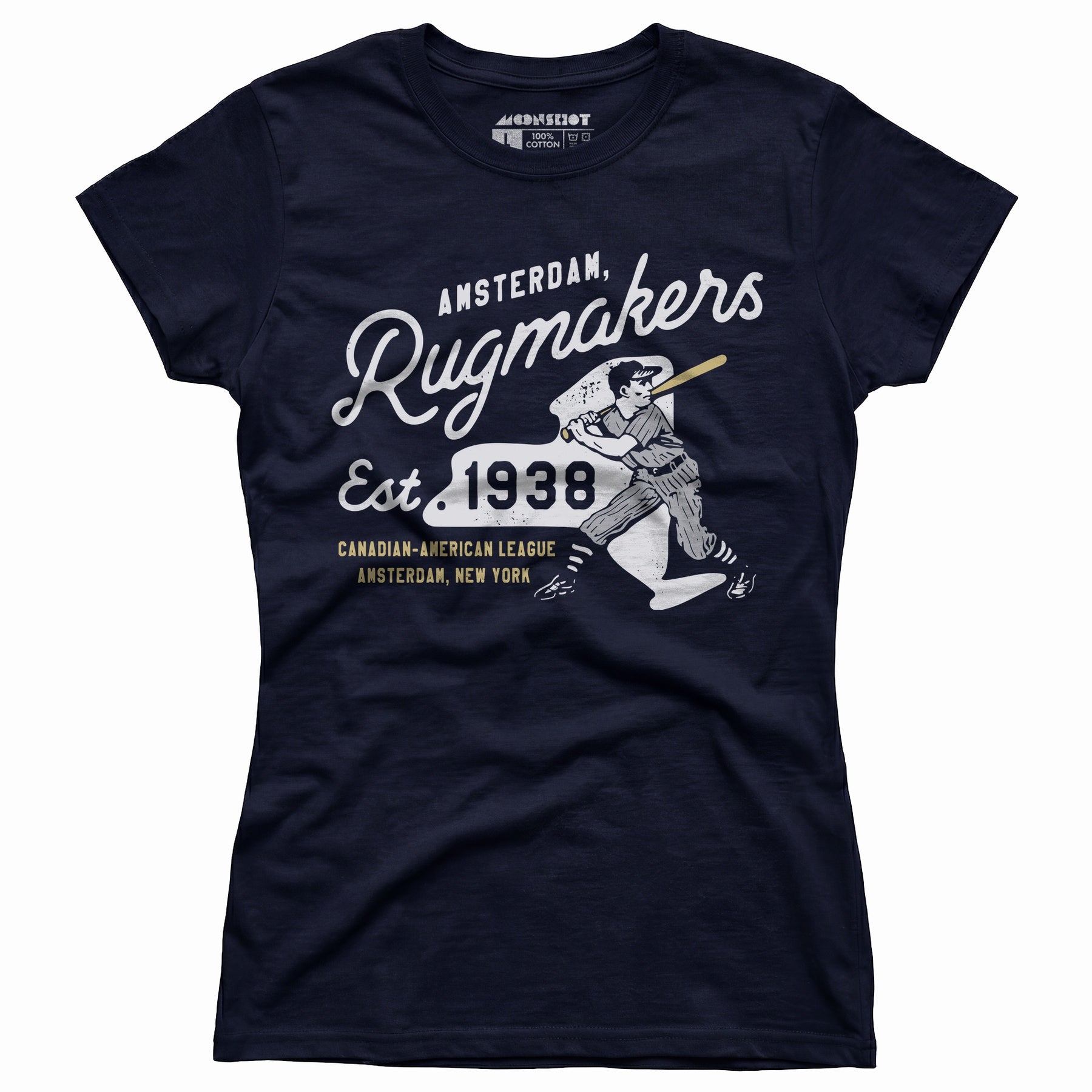 Amsterdam Rugmakers - New York - Vintage Defunct Baseball Teams - Women's T-Shirt