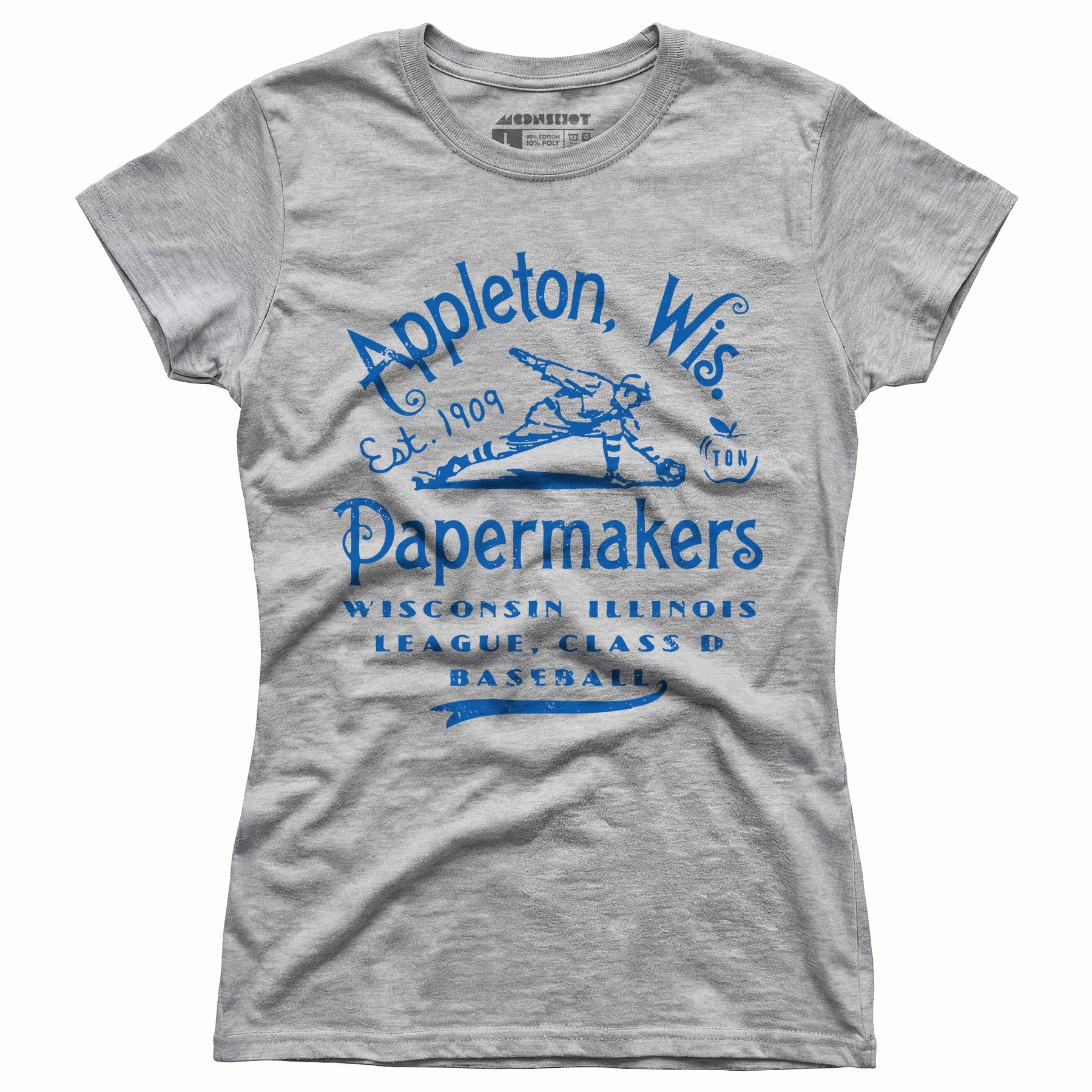 Appleton Papermakers - Wisconsin - Vintage Defunct Baseball Teams - Women's T-Shirt