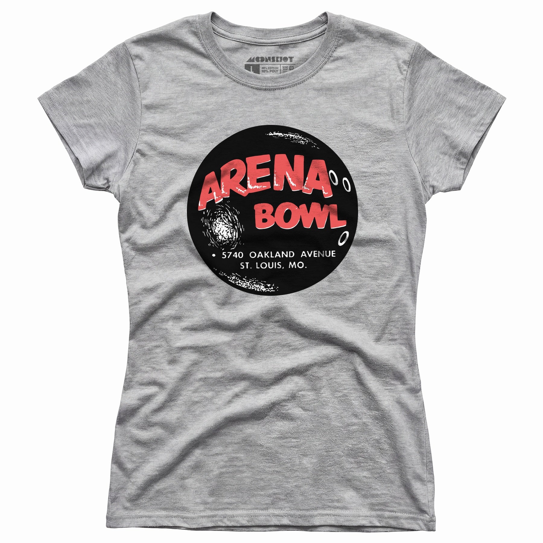 Arena Bowl - St. Louis, MO - Vintage Bowling Alley - Women's T-Shirt