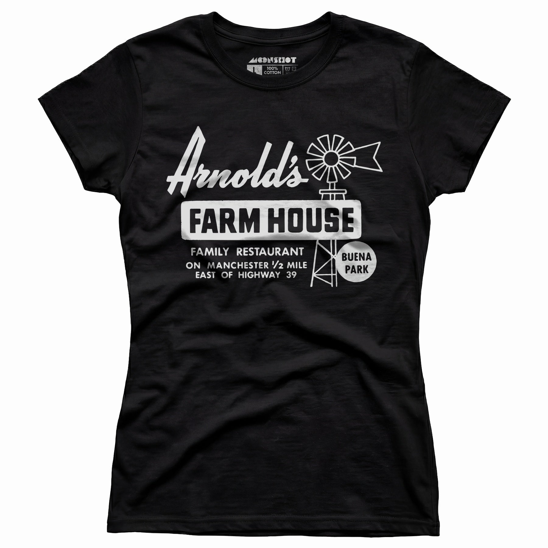 Arnold's Farmhouse - Buena Park, CA - Vintage Restaurant - Women's T-Shirt