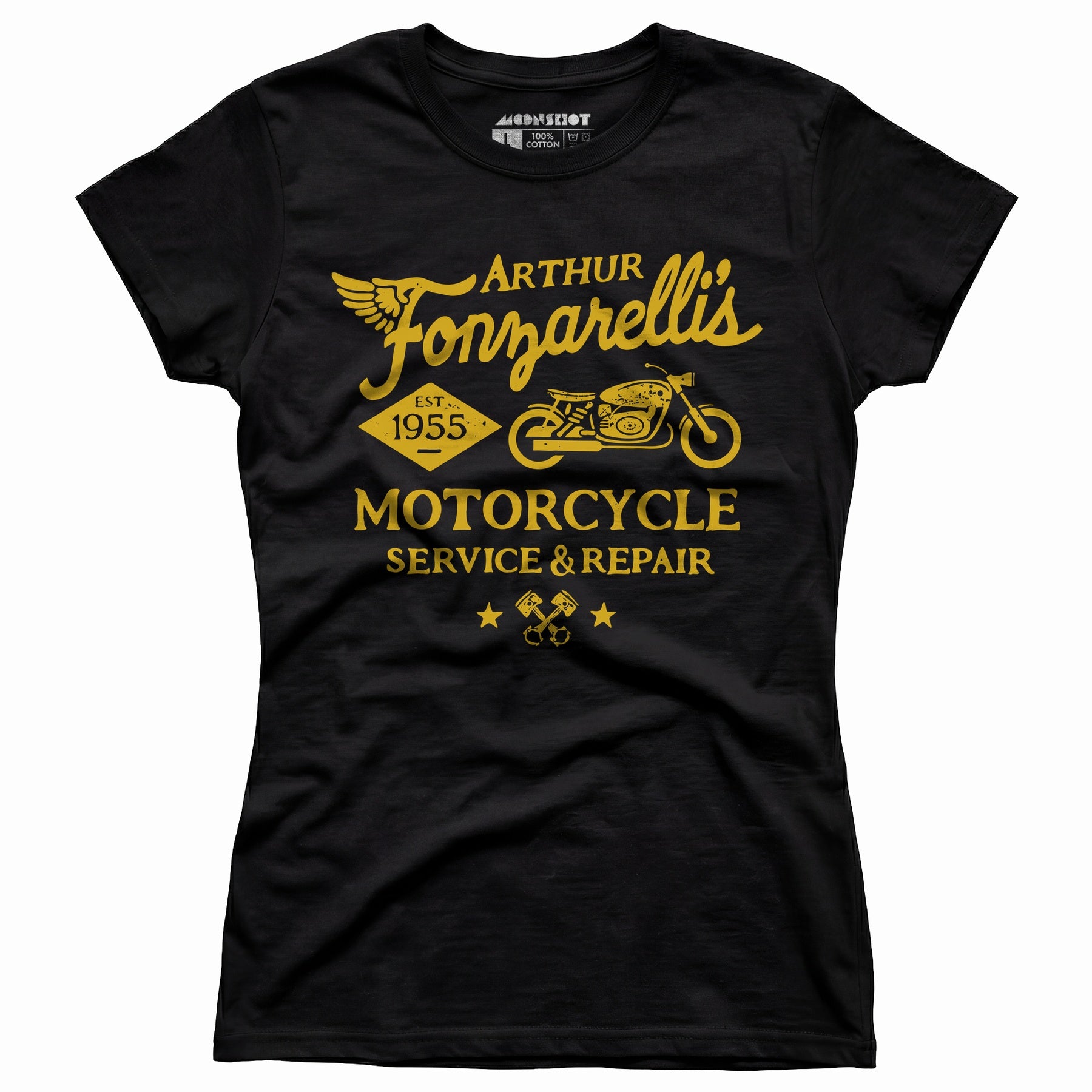 Arthur Fonzarelli's Motorcycle Service & Repair - Women's T-Shirt