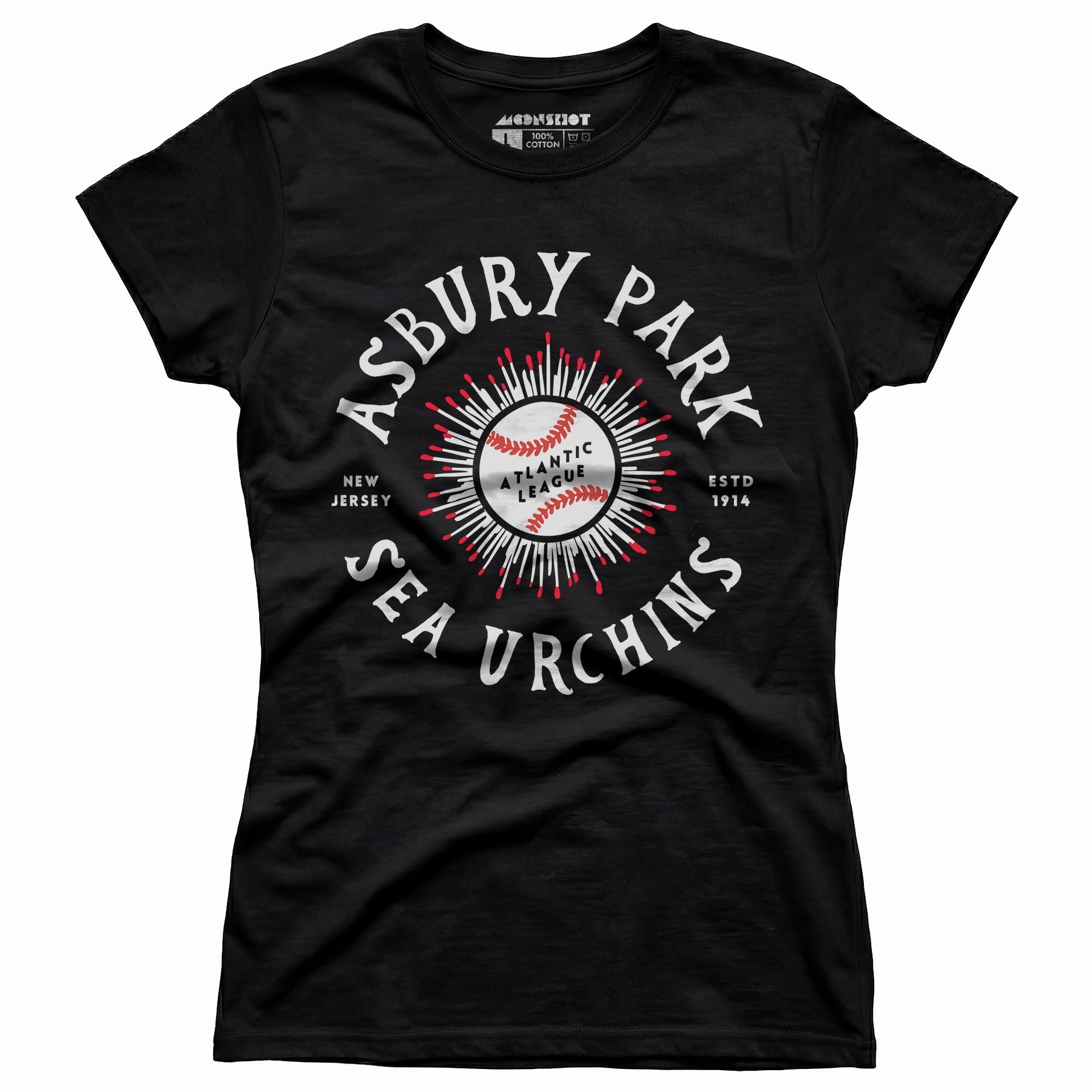 Asbury Park Sea Urchins - New Jersey - Vintage Defunct Baseball Teams - Women's T-Shirt