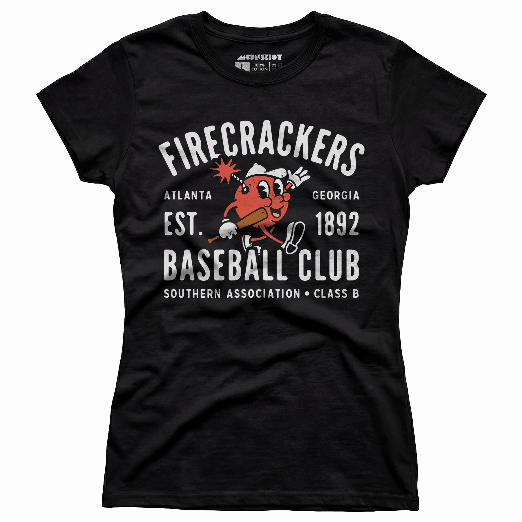 Atlanta Firecrackers - Georgia - Vintage Defunct Baseball Teams - Women's T-Shirt