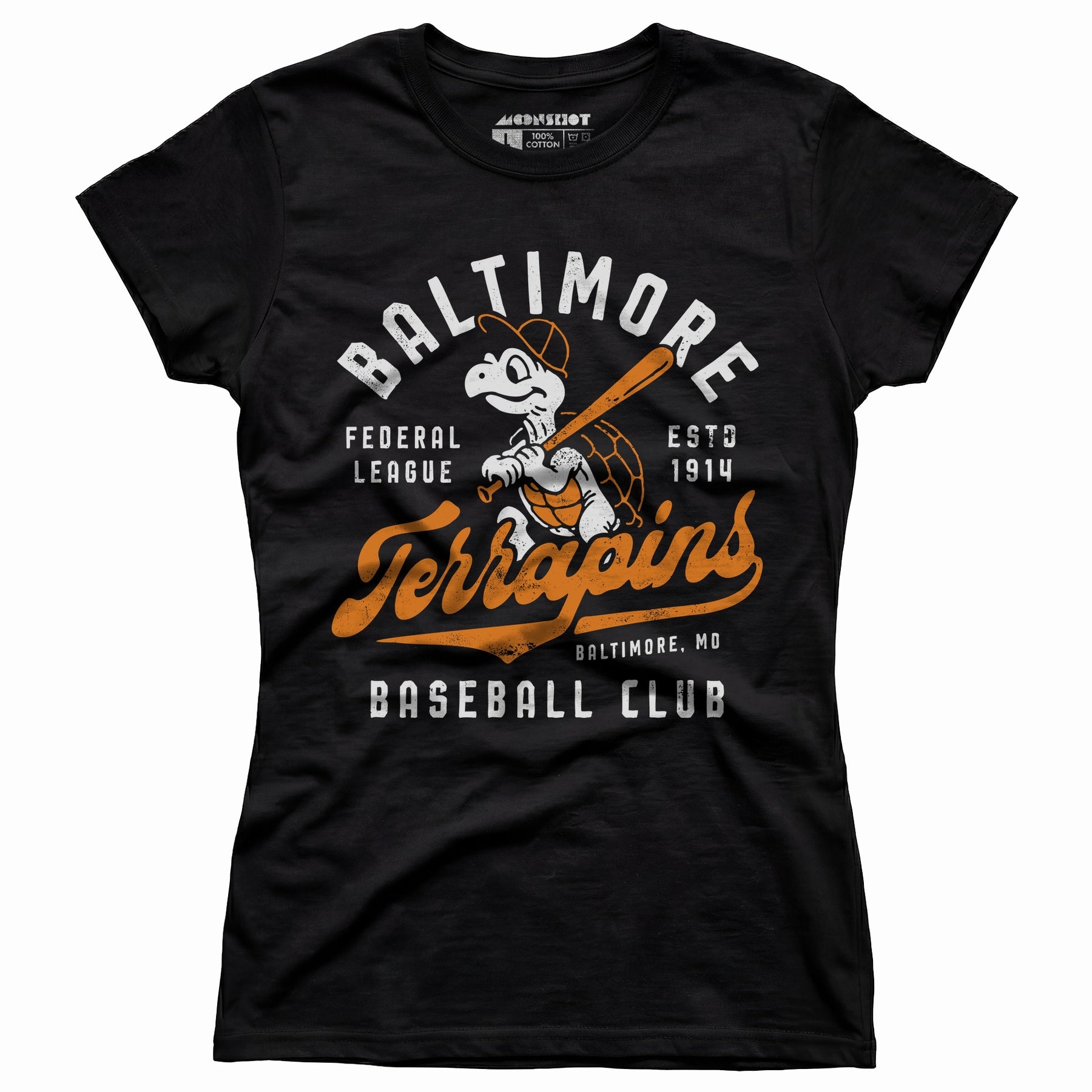 Baltimore Terrapins - Maryland - Vintage Defunct Baseball Teams - Women's T-Shirt