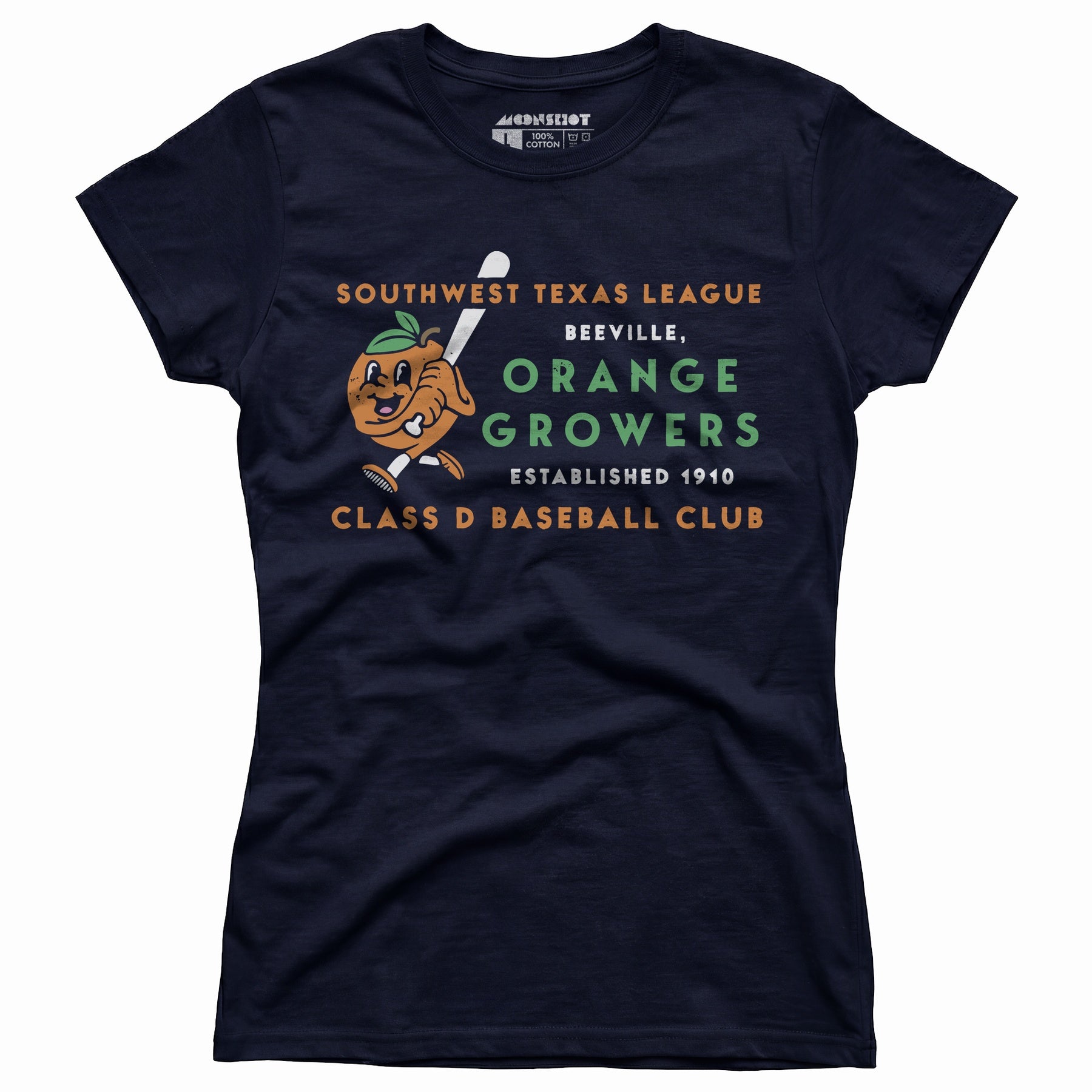 Beeville Orange Growers - Texas - Vintage Defunct Baseball Teams - Women's T-Shirt