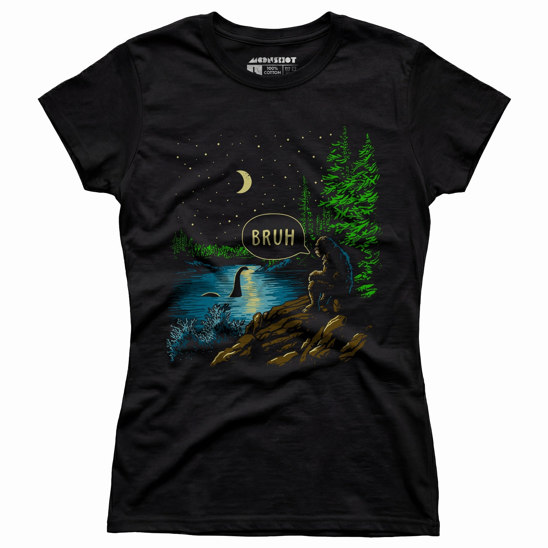 Bigfoot Bruh - Women's T-Shirt