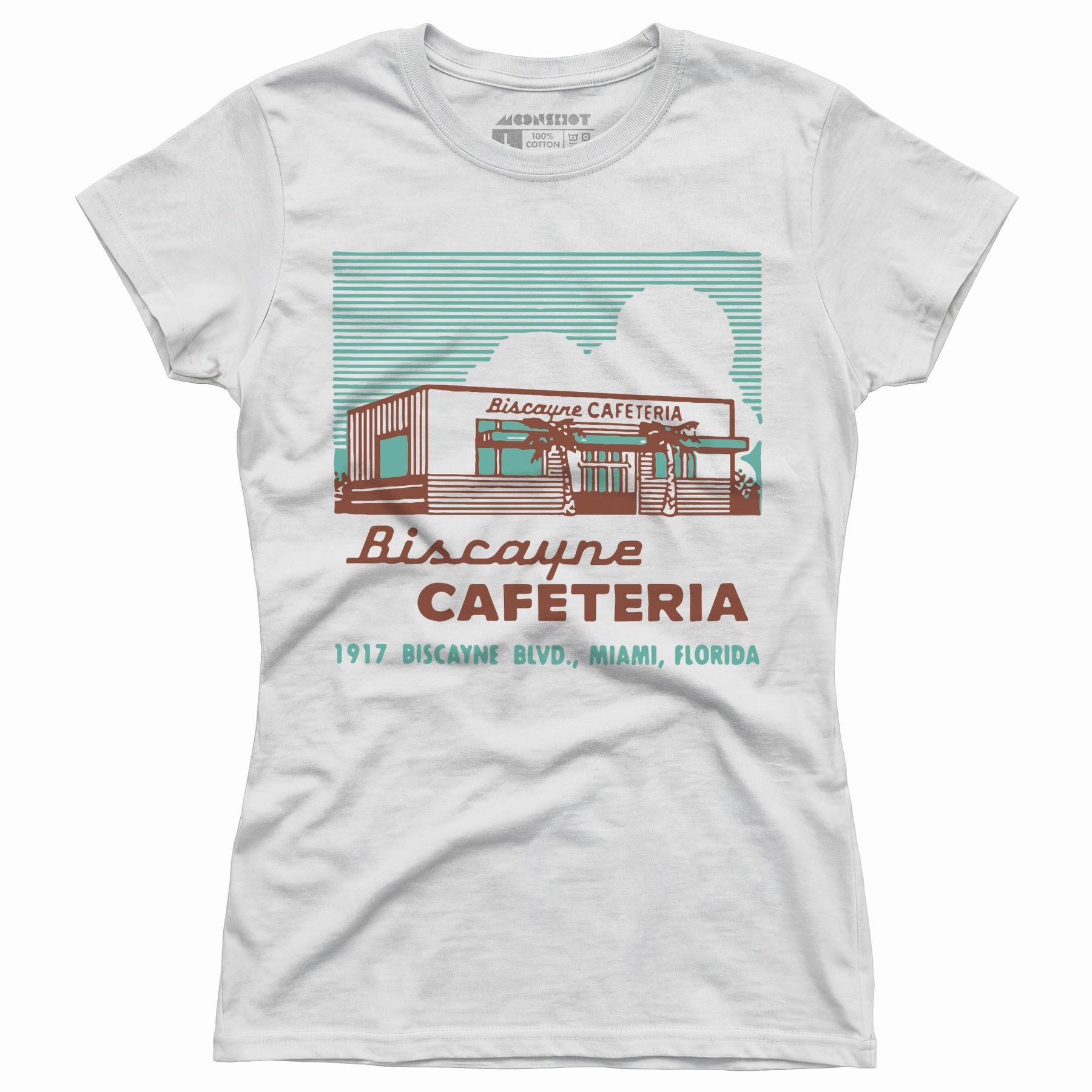 Biscayne Cafeteria - Miami, FL - Vintage Restaurant - Women's T-Shirt