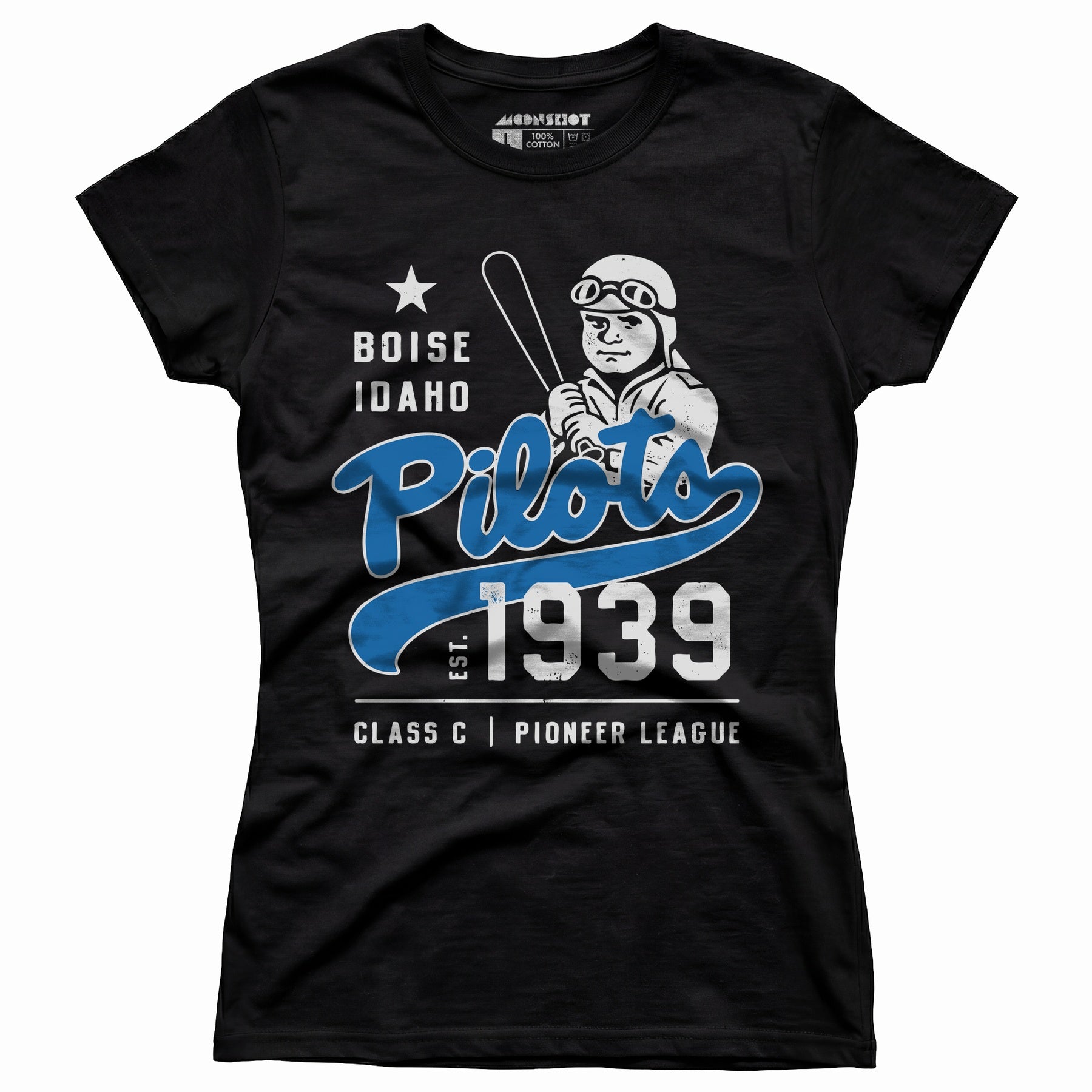 Boise Pilots - Idaho - Vintage Defunct Baseball Teams - Women's T-Shirt