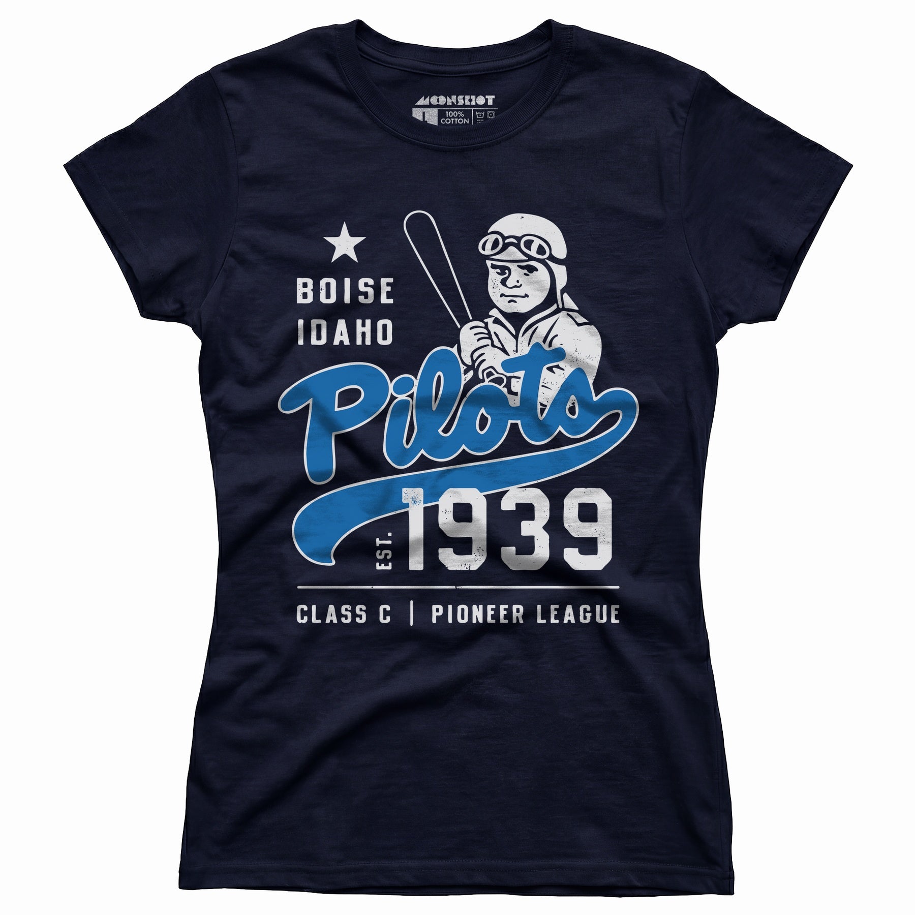 Boise Pilots - Idaho - Vintage Defunct Baseball Teams - Women's T-Shirt