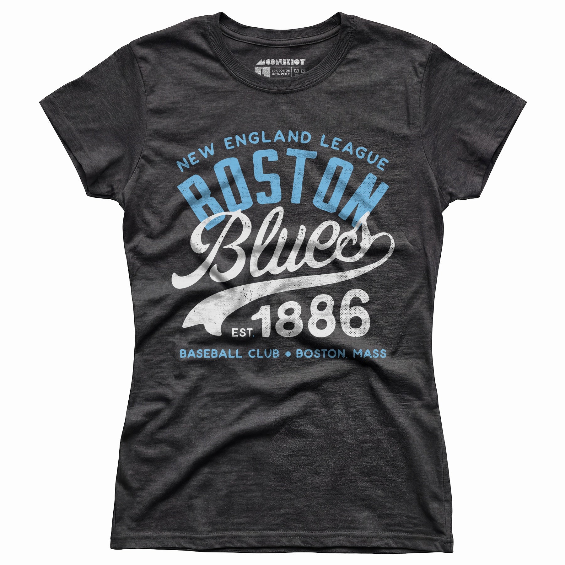 Boston Blues - Massachusetts - Vintage Defunct Baseball Teams - Women's T-Shirt