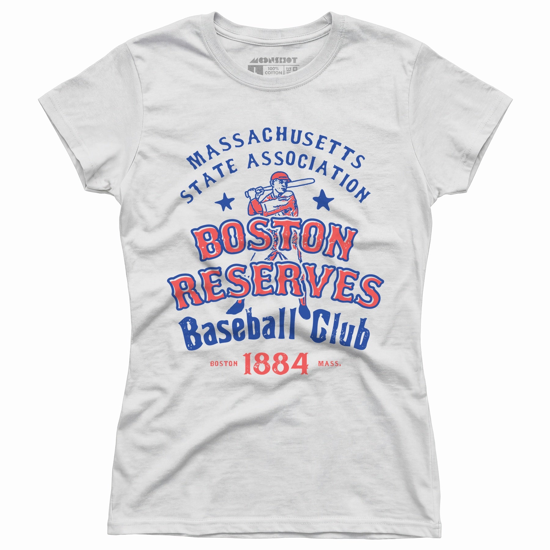 Boston Reserves - Massachusetts - Vintage Defunct Baseball Teams - Women's T-Shirt