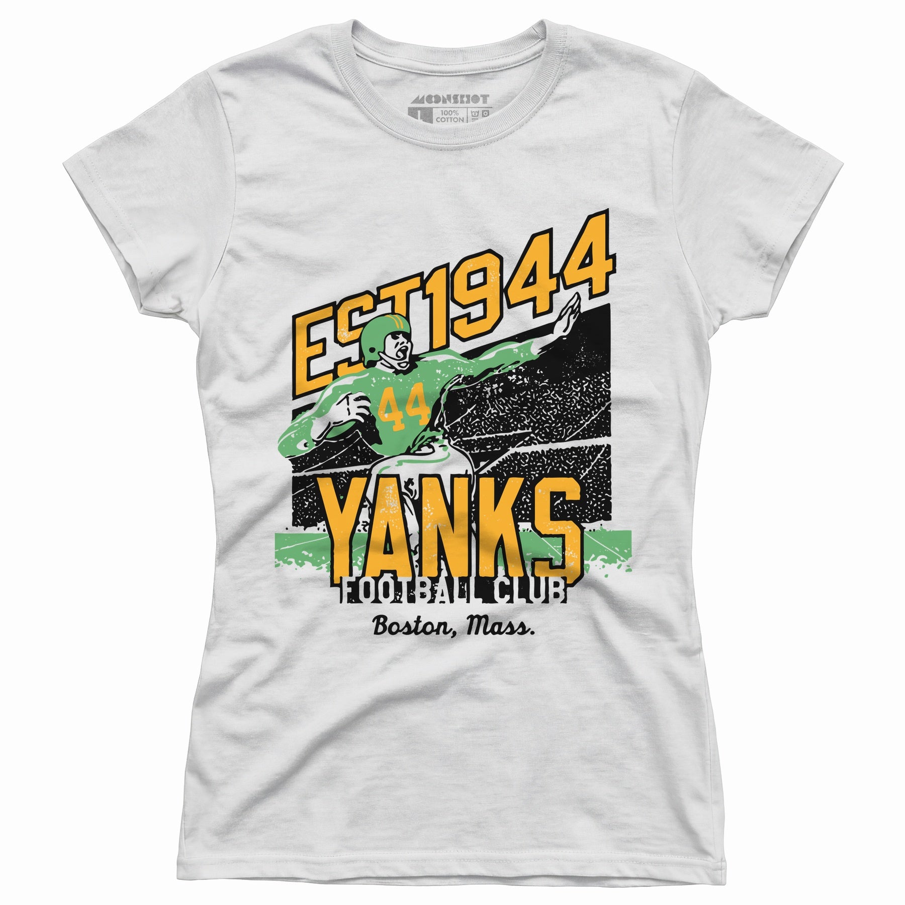 Boston Yanks - Massachusetts - Vintage Defunct Football Teams - Women's T-Shirt