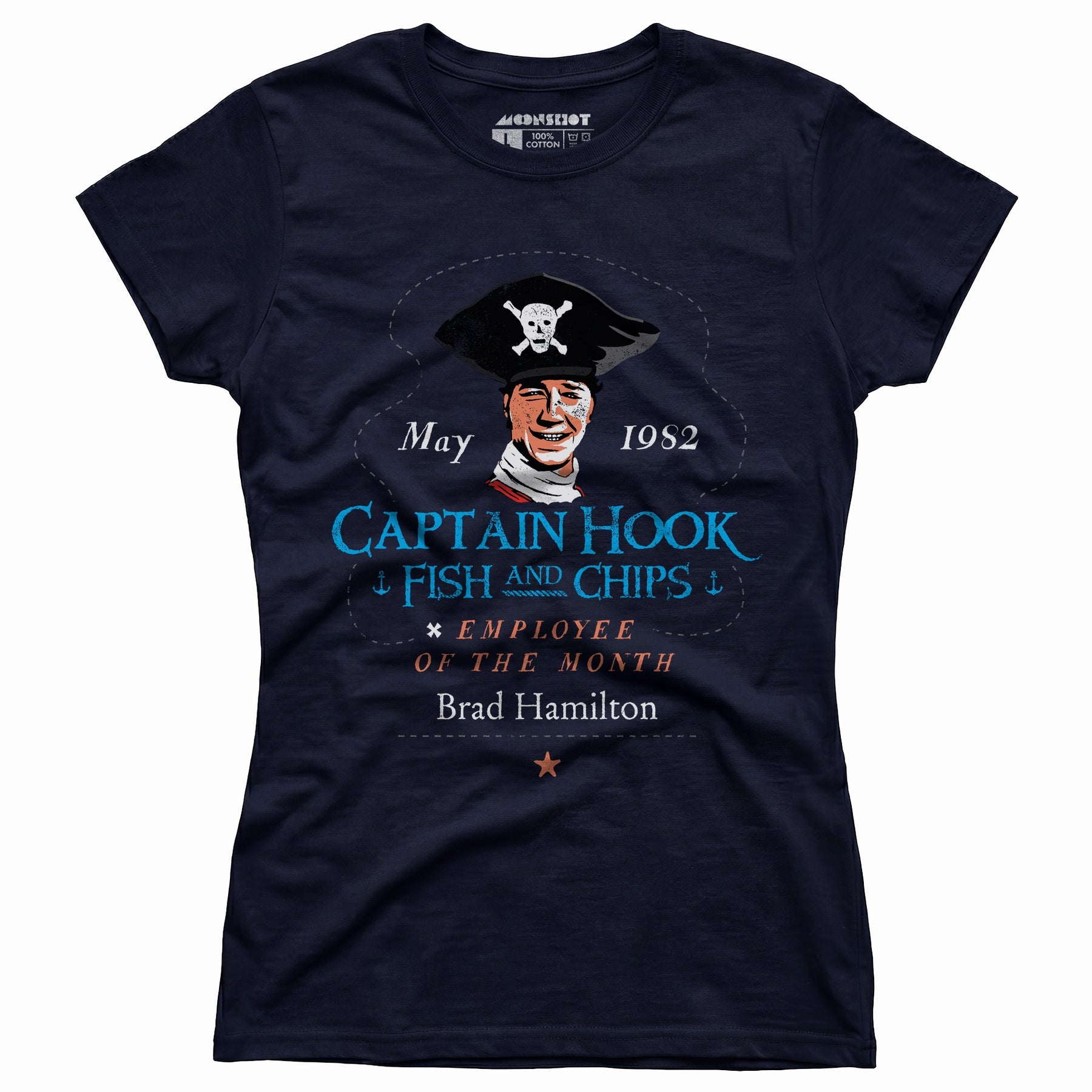 Brad Hamilton - Captain Hook Fish & Chips - Women's T-Shirt