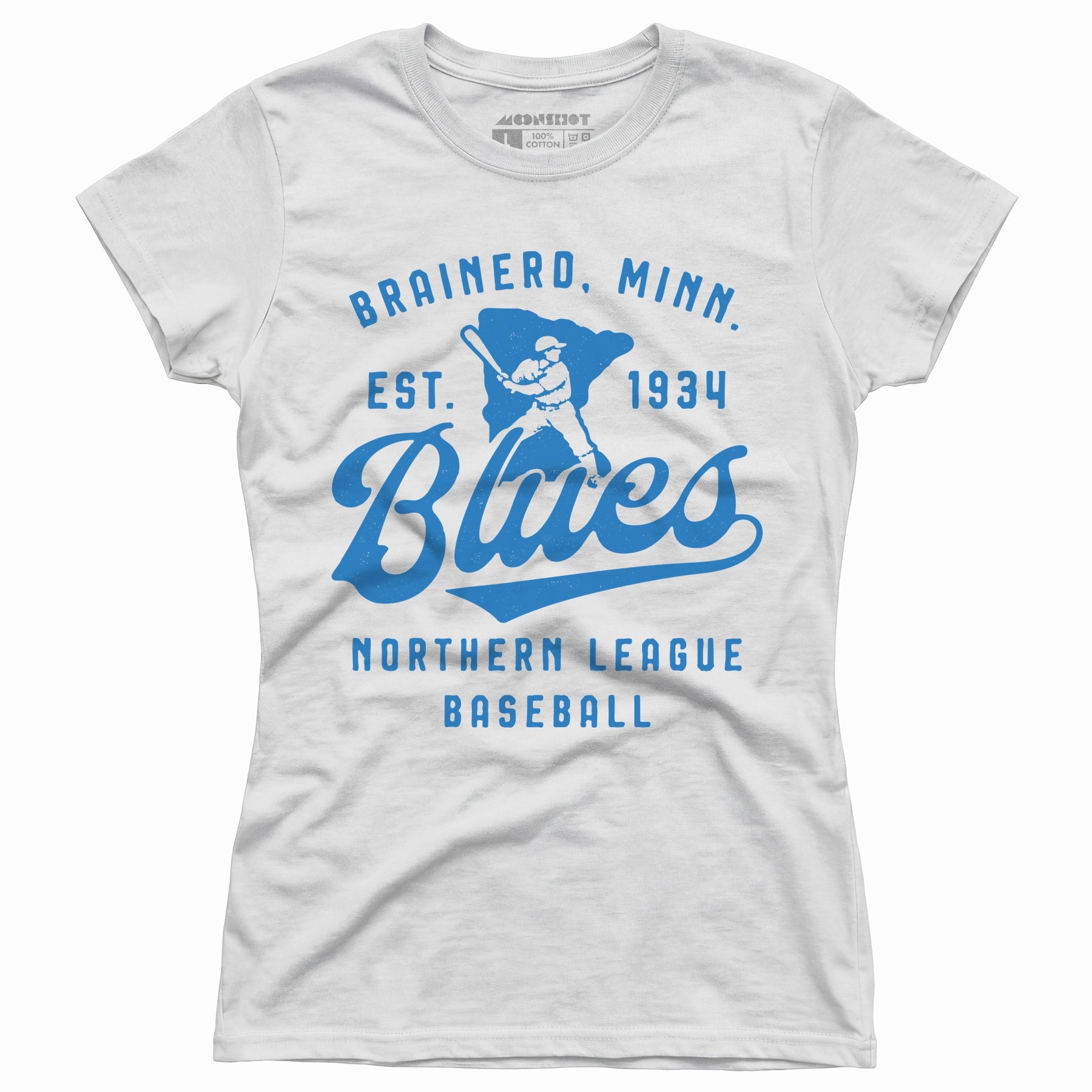 Brainerd Blues - Minnesota - Vintage Defunct Baseball Teams - Women's T-Shirt