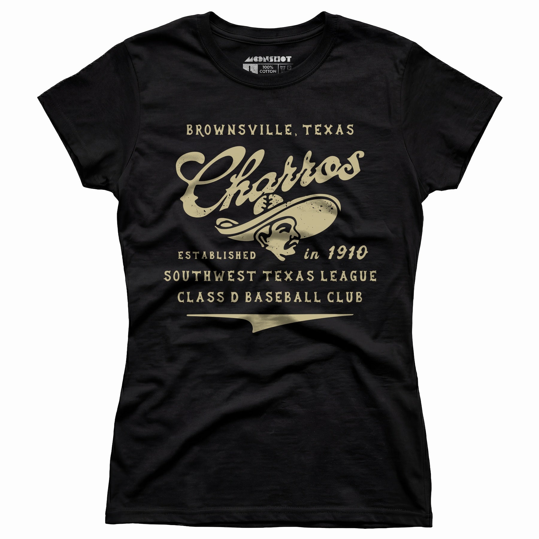 Brownsville Charros - Texas - Vintage Defunct Baseball Teams - Women's T-Shirt