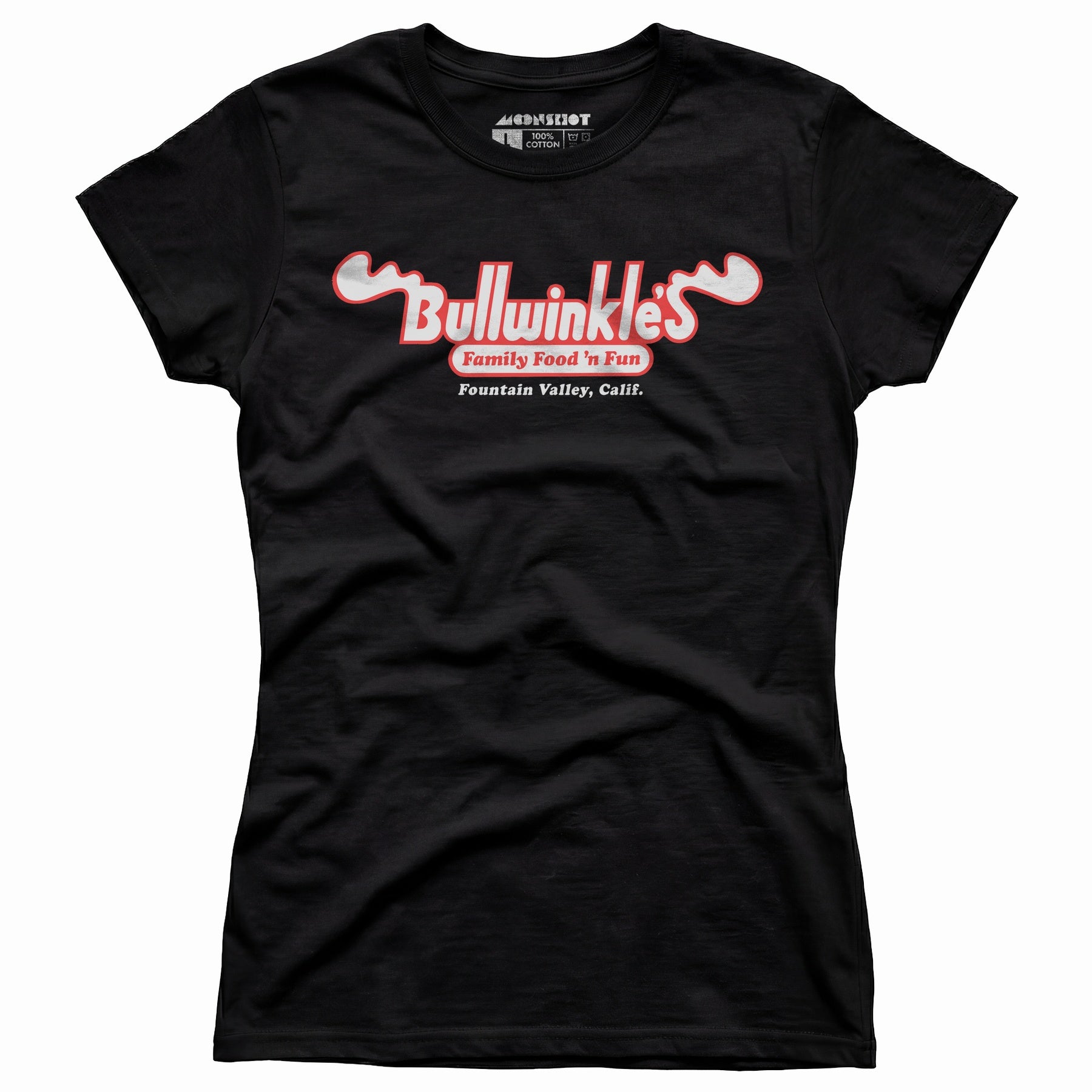 Bullwinkles - Fountain Valley, CA - Vintage Amusement Park - Women's T-Shirt