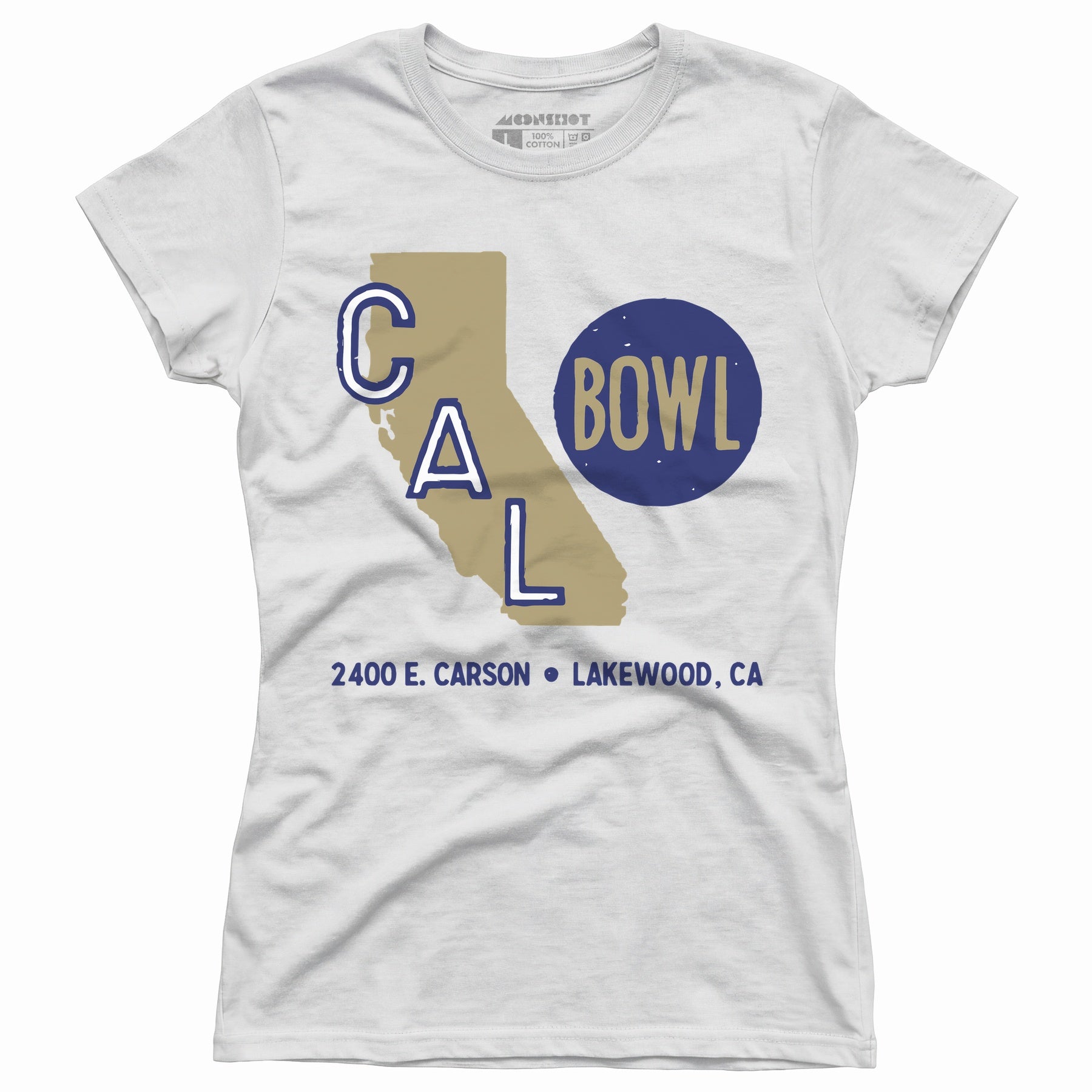 Cal Bowl - Lakewood, CA - Vintage Bowling Alley - Women's T-Shirt