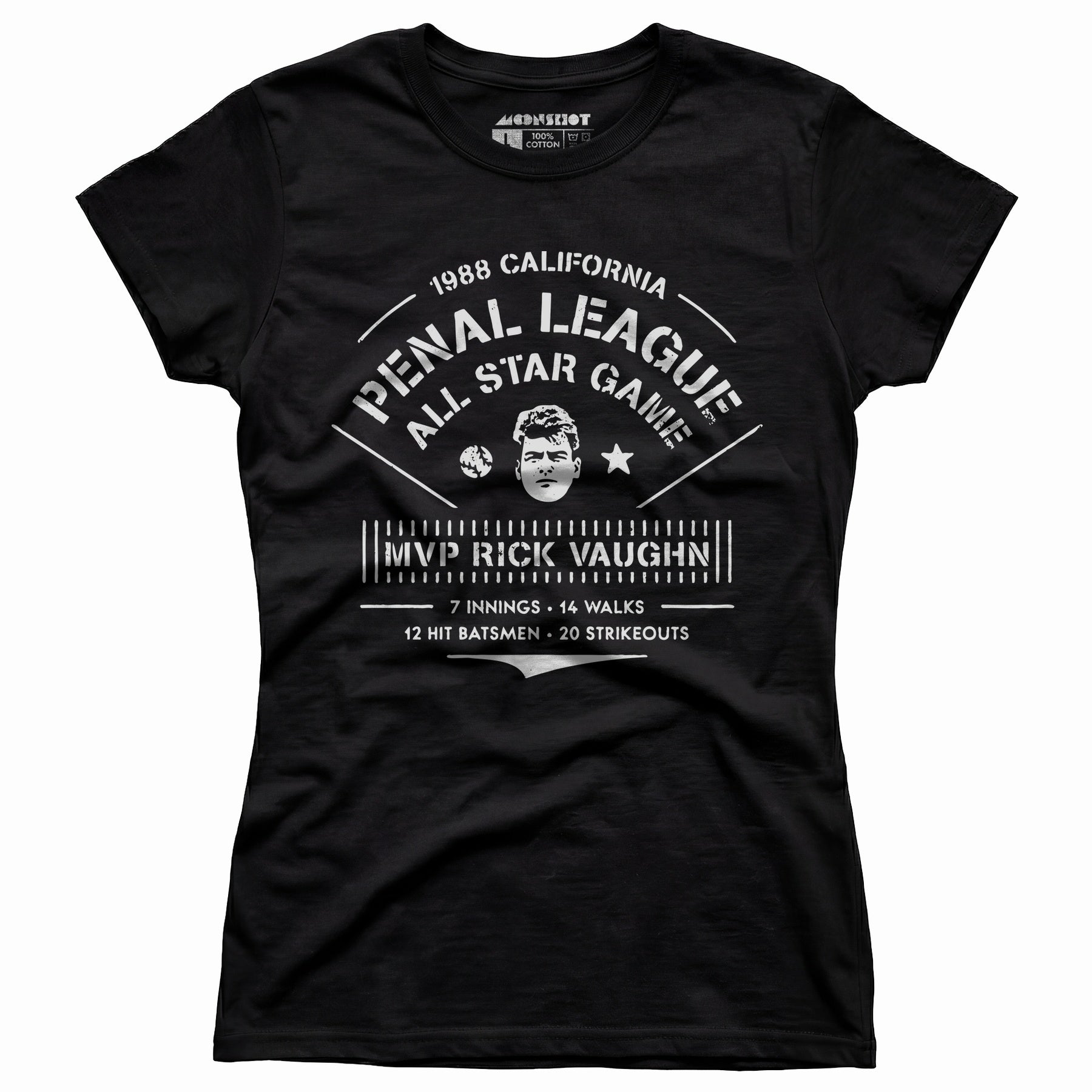 California Penal League All Star Game - Rick Vaughn MVP - Women's T-Shirt
