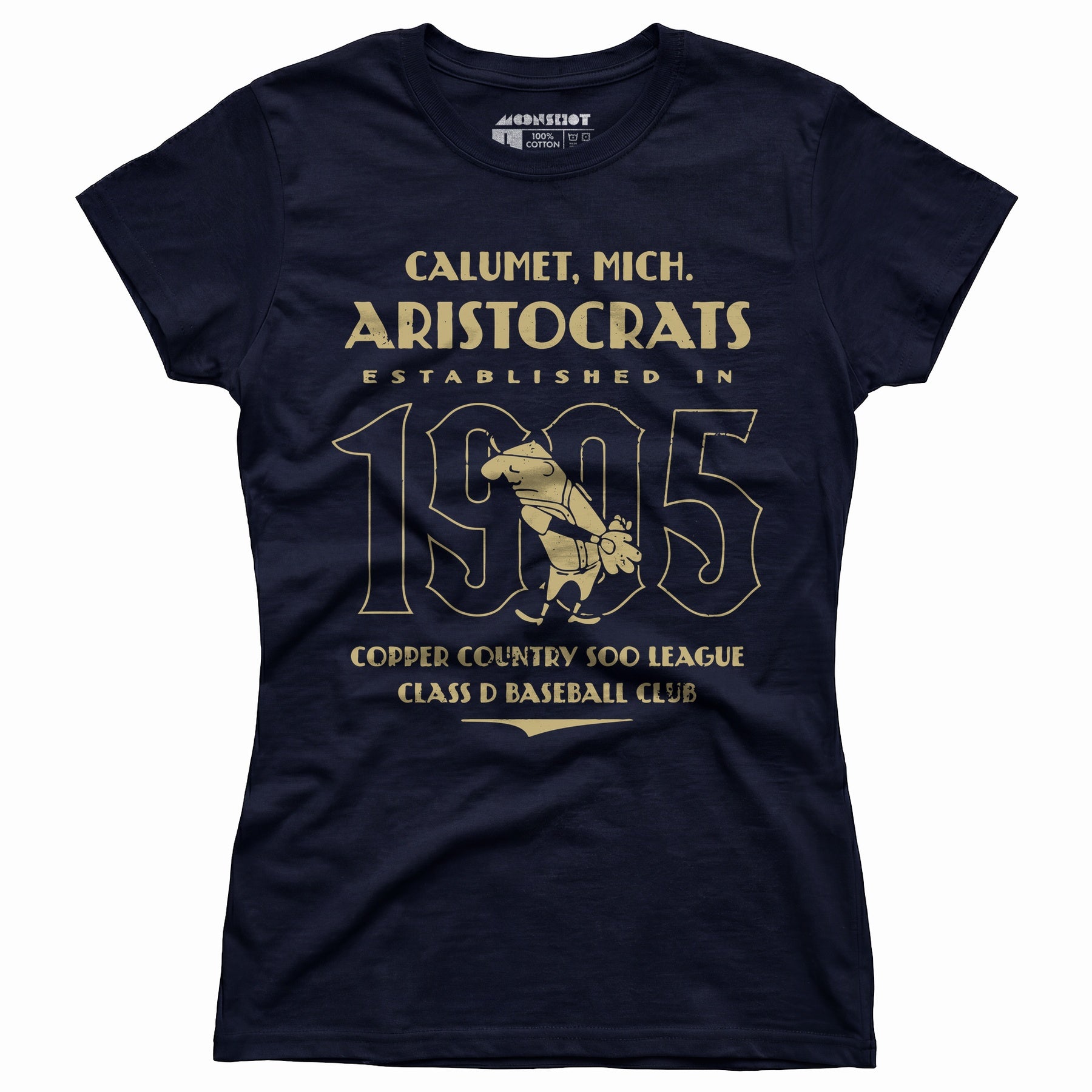 Calumet Aristocrats - Michigan - Vintage Defunct Baseball Teams - Women's T-Shirt