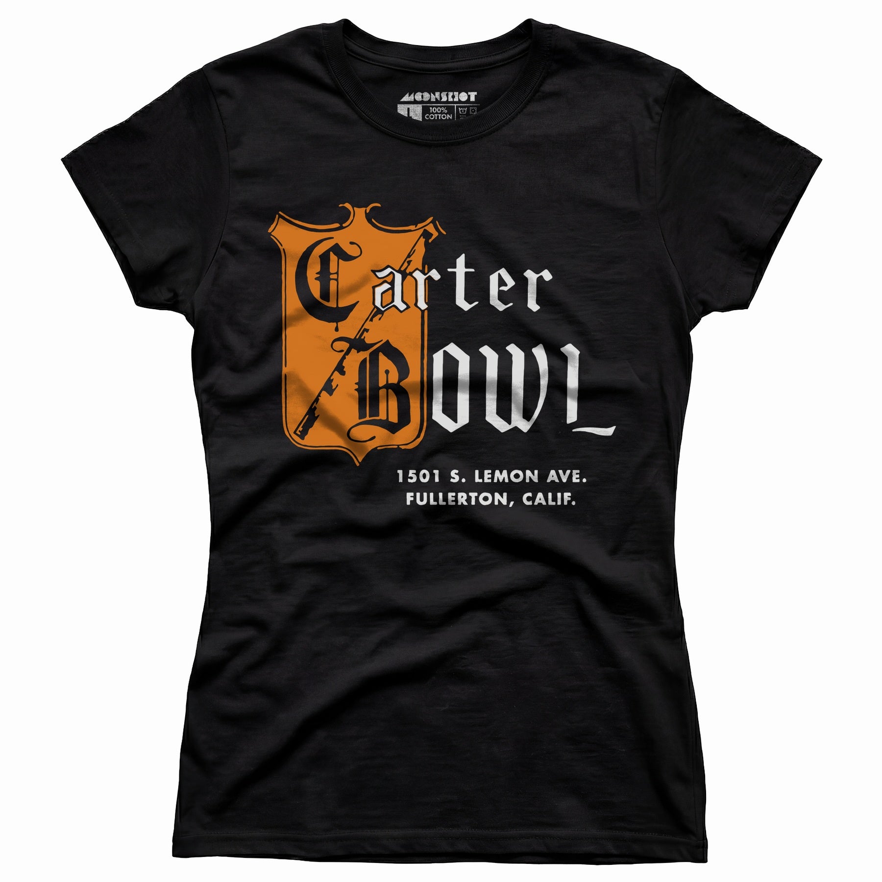 Carter Bowl - Fullerton, CA - Vintage Bowling Alley - Women's T-Shirt