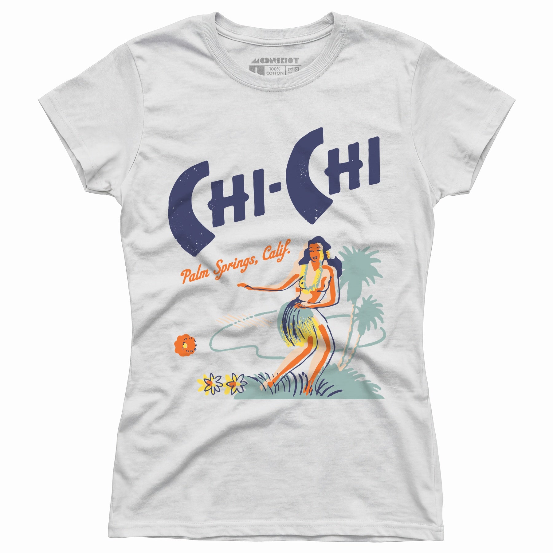 Chi Chi - Palm Springs, CA - Vintage Tiki Bar - Women's T-Shirt