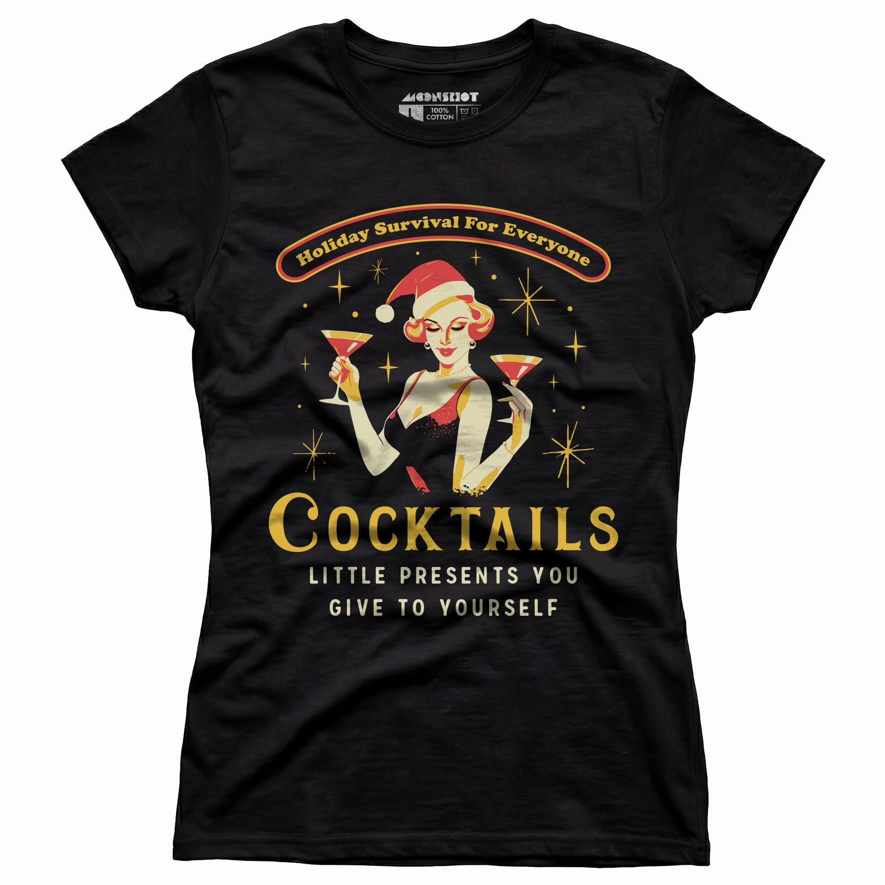 Christmas Cocktails - Women's T-Shirt