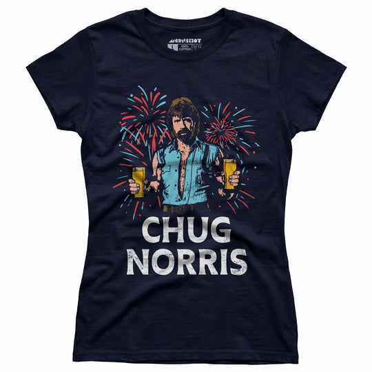 Chug Norris 4th of July - Women's T-Shirt