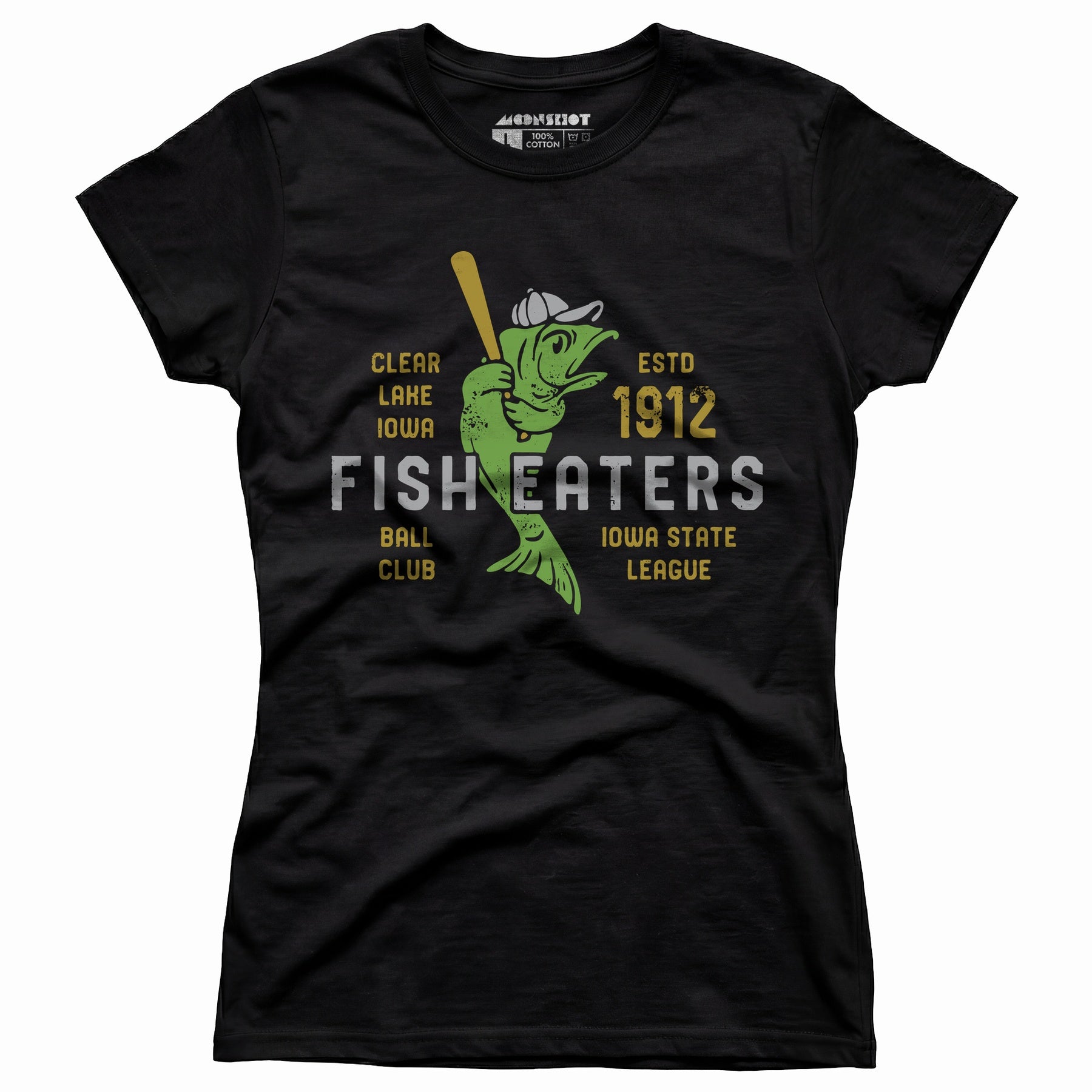 Clear Lake Fish Eaters - Iowa - Vintage Defunct Baseball Teams - Women's T-Shirt