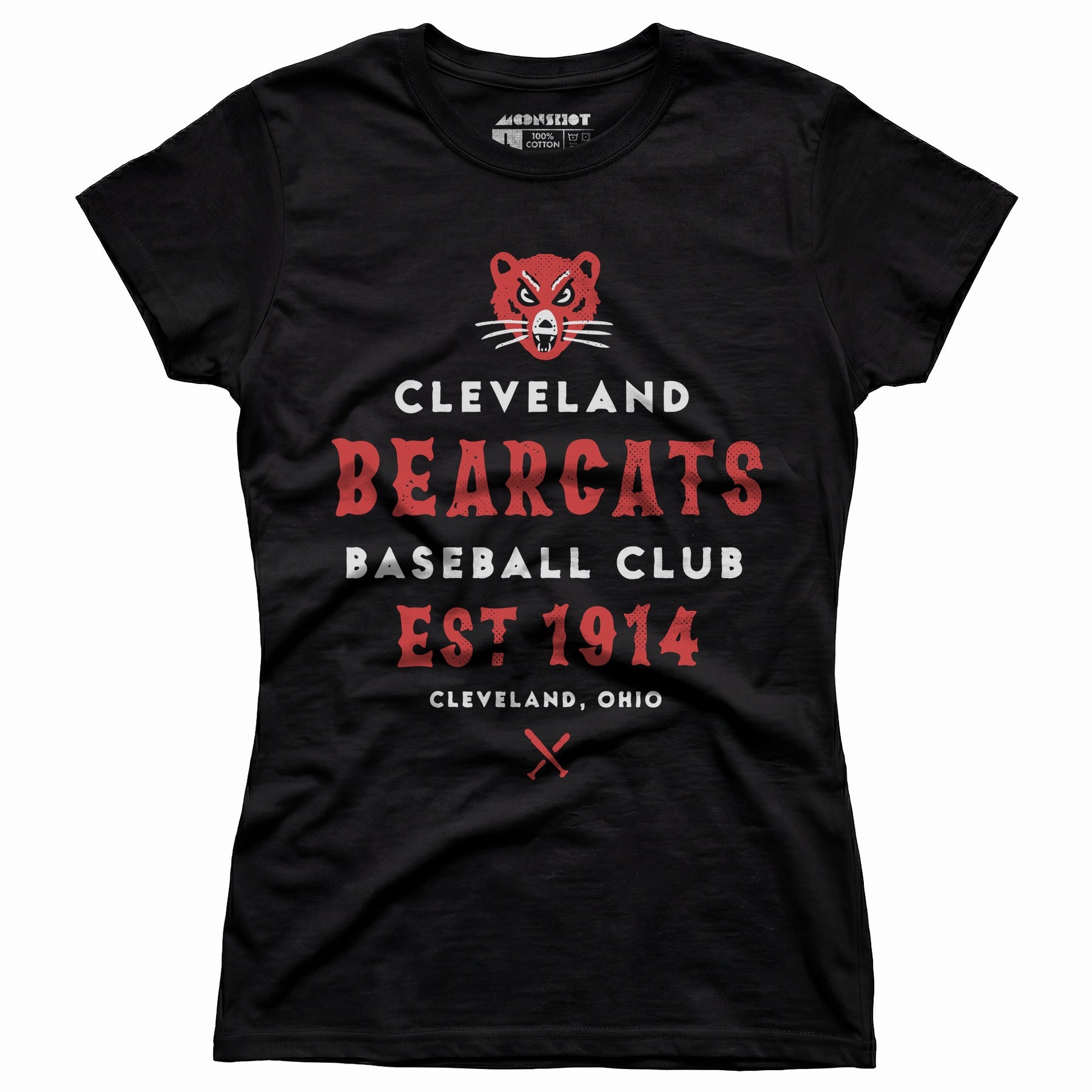 Cleveland Bearcats - Ohio - Vintage Defunct Baseball Teams - Women's T-Shirt
