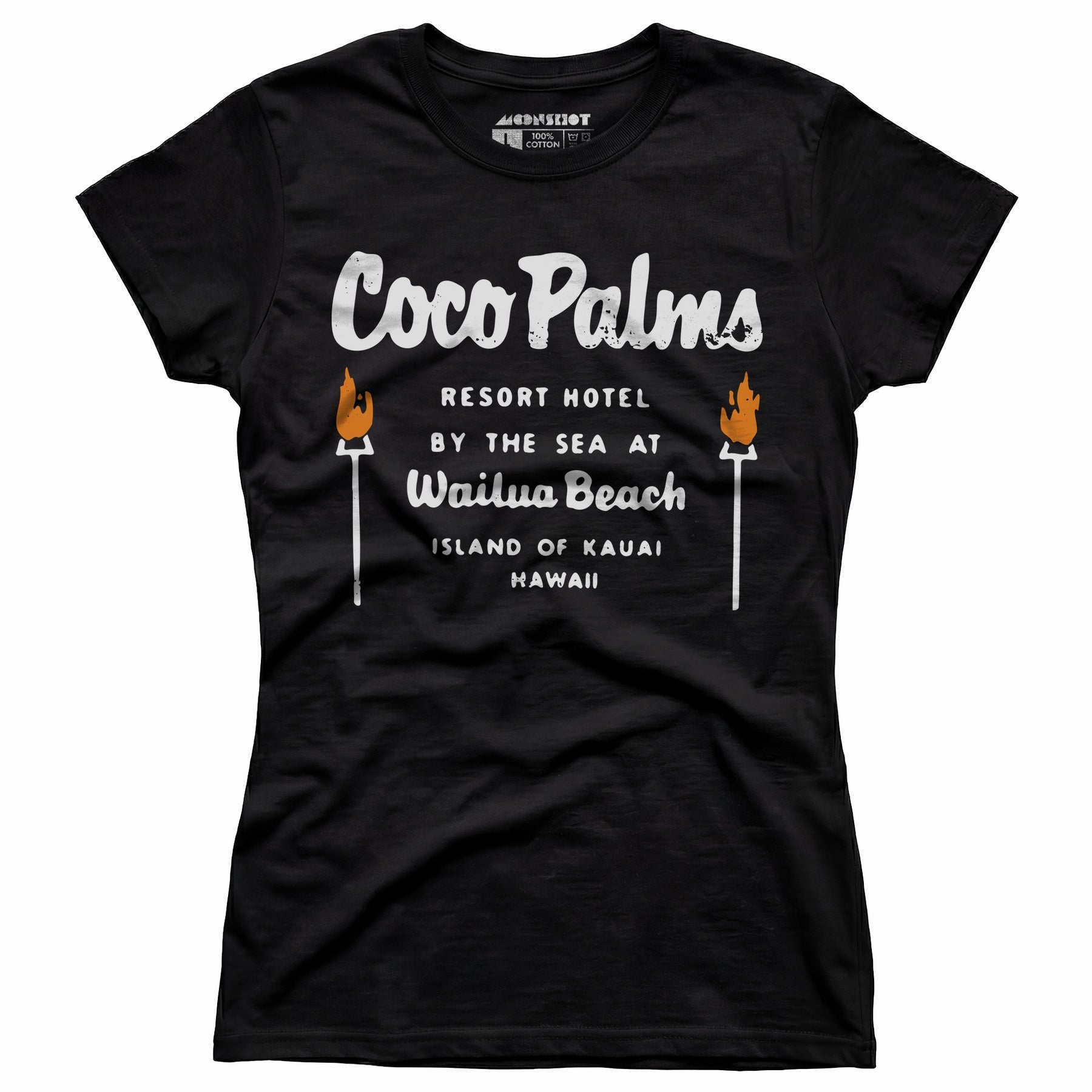 Coco Palms - Hawaii - Vintage Tiki Bar - Women's T-Shirt