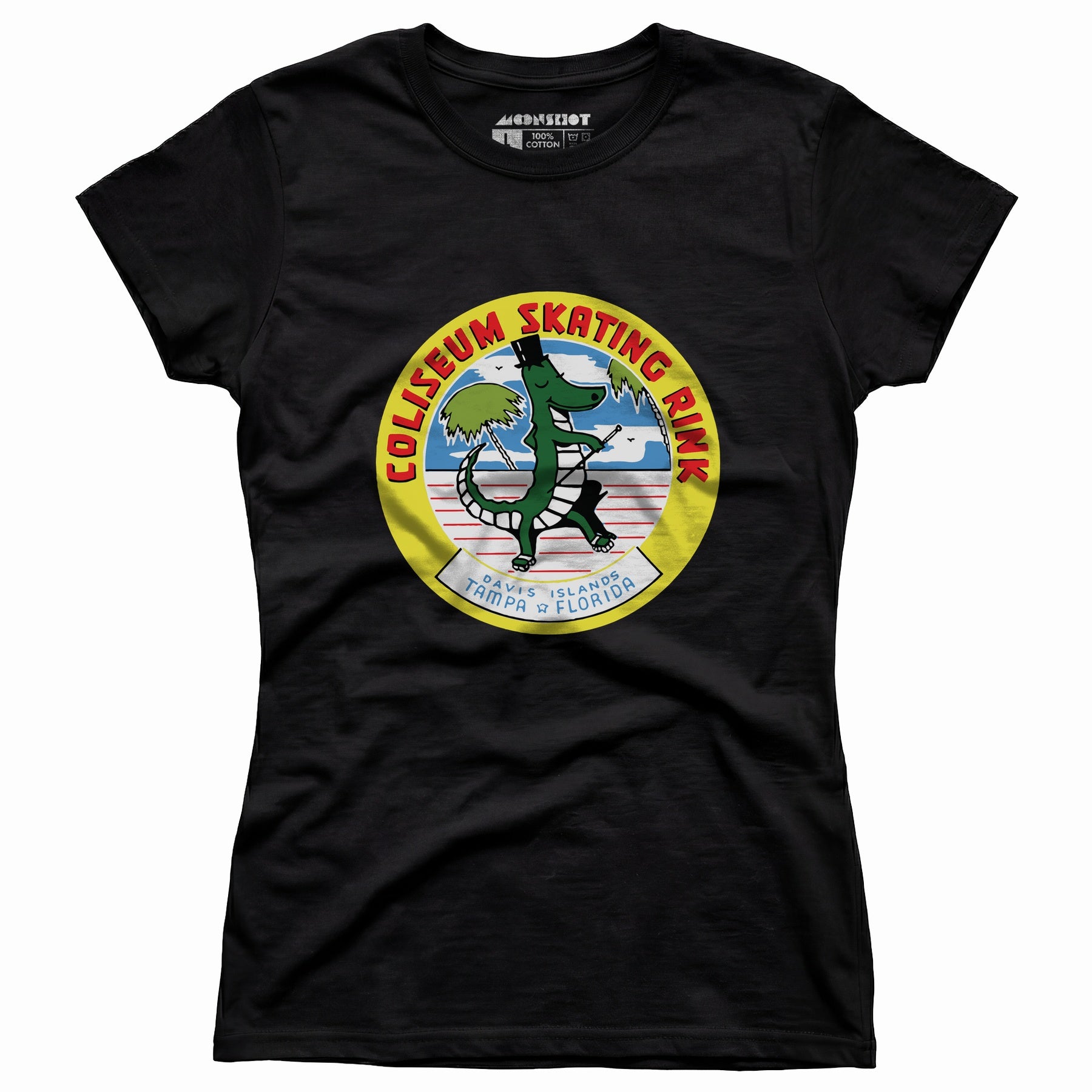 Coliseum - Tampa, FL - Vintage Roller Rink - Women's T-Shirt