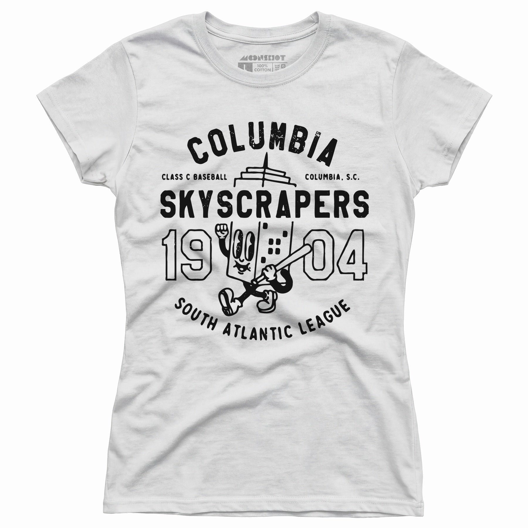 Columbia Skyscrapers - South Carolina - Vintage Defunct Baseball Teams - Women's T-Shirt