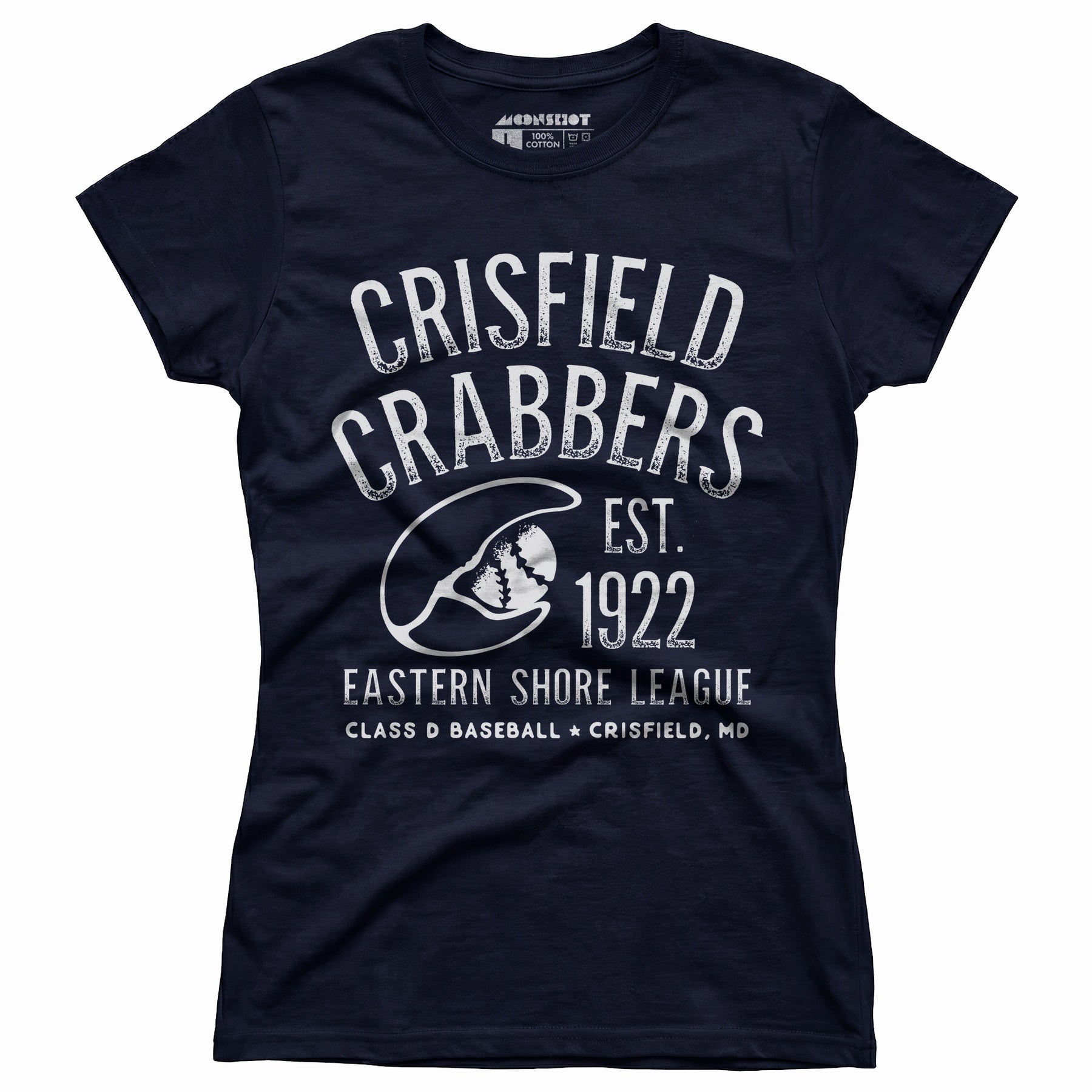 Crisfield Crabbers - Maryland - Vintage Defunct Baseball Teams - Women's T-Shirt