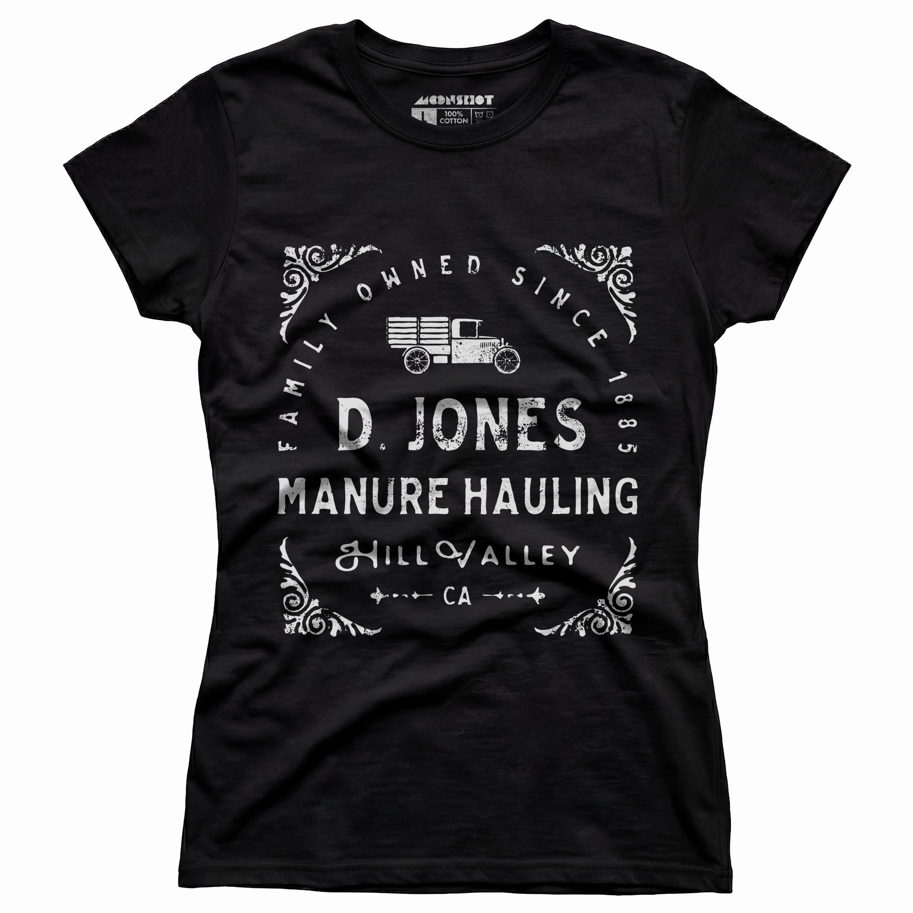 D. Jones Manure Hauling - Hill Valley - Women's T-Shirt
