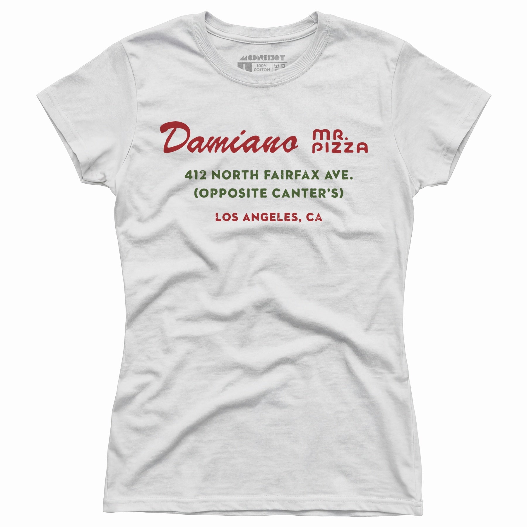 Damiano Mr. Pizza - Los Angeles, CA - Vintage Restaurant - Women's T-Shirt
