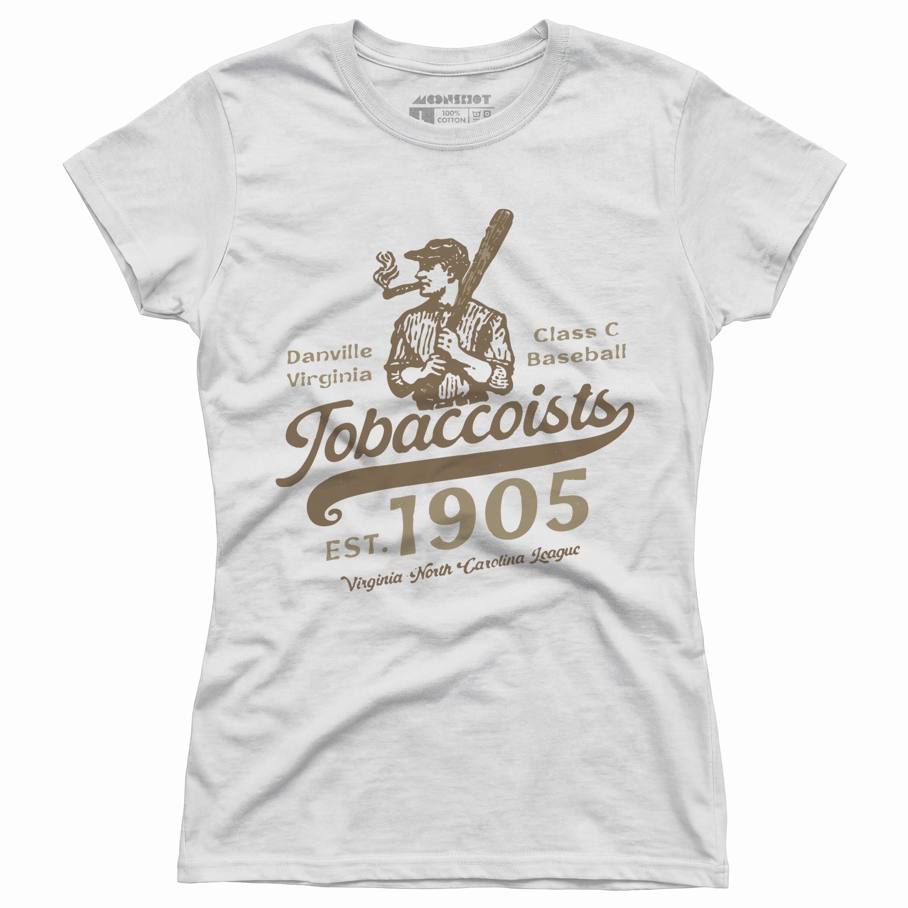 Danville Tobaccoists - Virginia - Vintage Defunct Baseball Teams - Women's T-Shirt