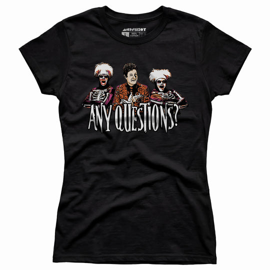 David S. Pumpkins - Any Questions? - Women's T-Shirt
