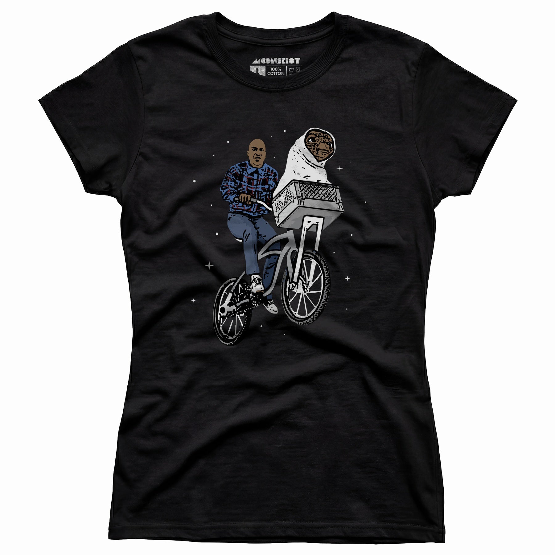 Deebo + Extra Terrestrial Bike Parody Mashup - Women's T-Shirt